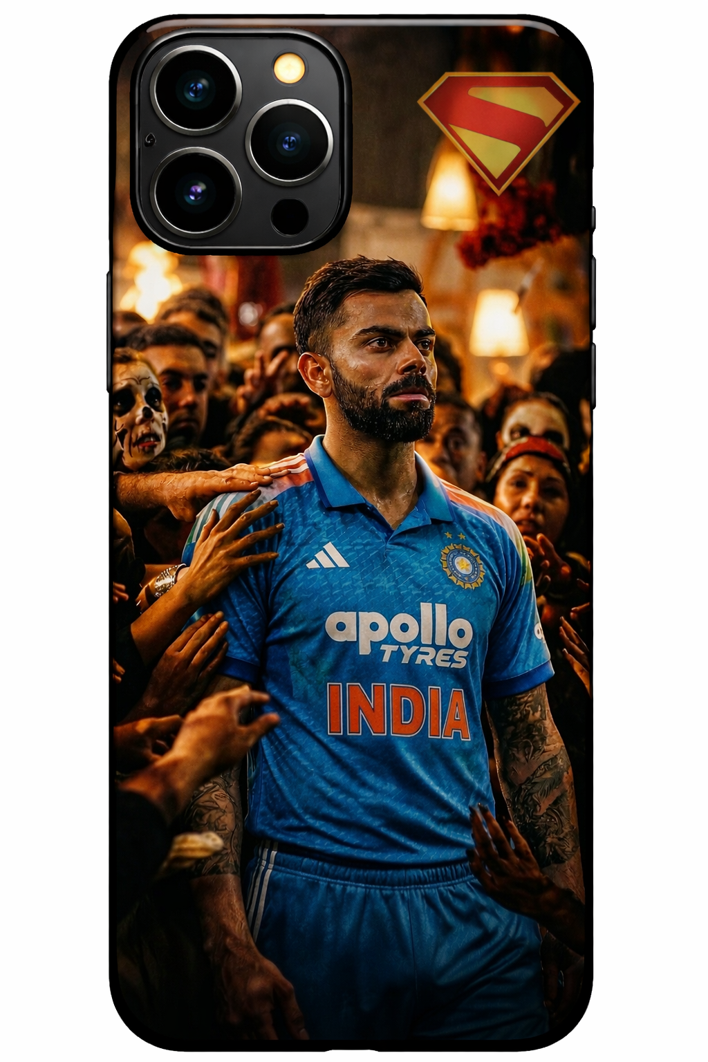 Virat X Superman Case – Premium PrintShield Mobile Cover