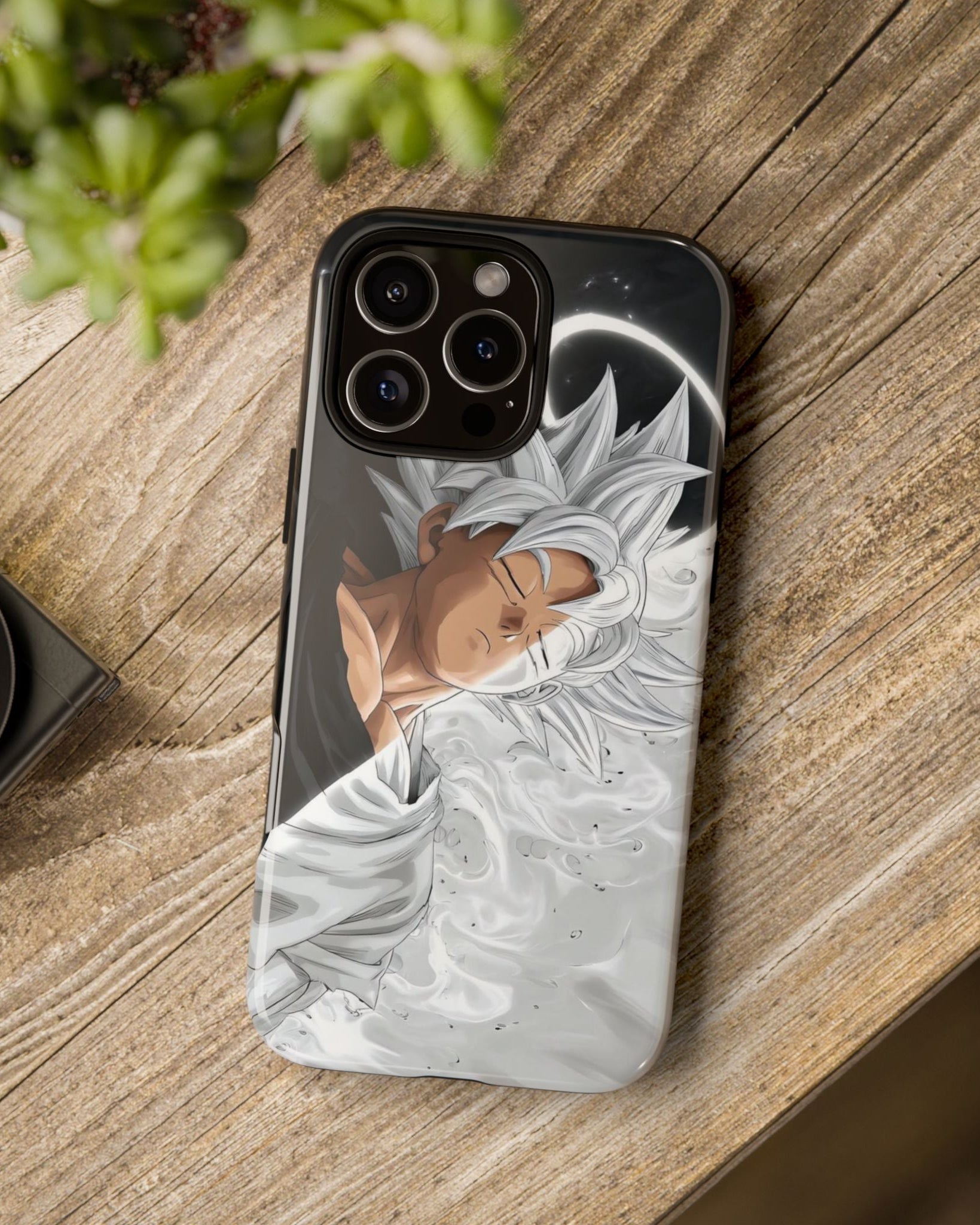 Printed Soul - Goku Celestial Power Double Layer Mobile Cover