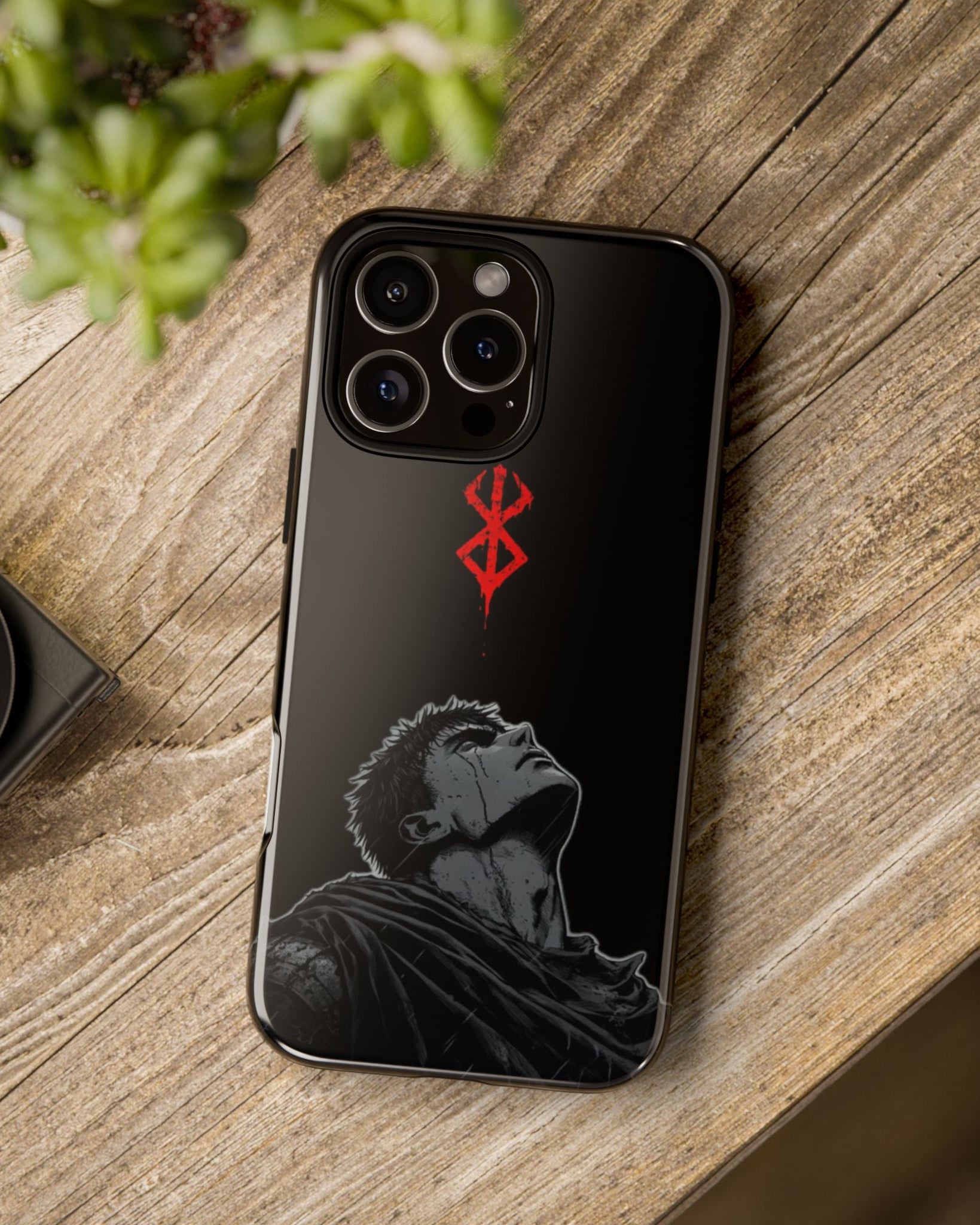 Printed Soul - Berserk Dark Warrior Double Layer Mobile Cover