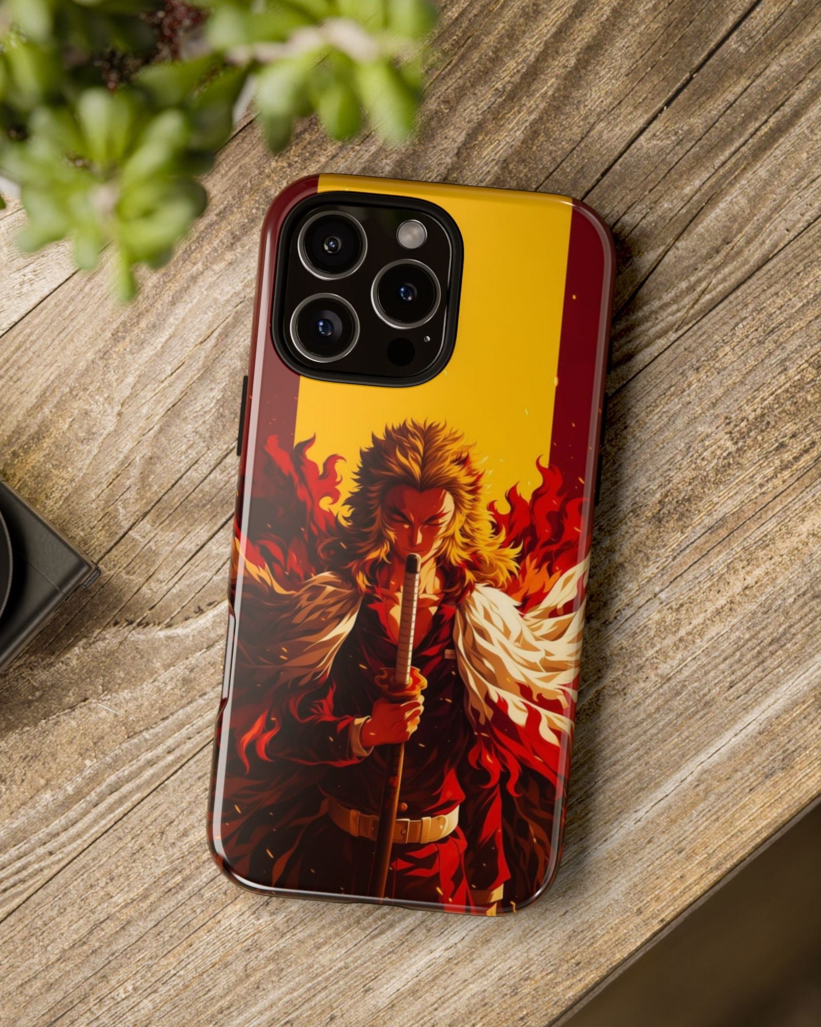 Printed Soul - Set Your Heart Ablaze Rengoku Edition Double Layer Mobile Cover
