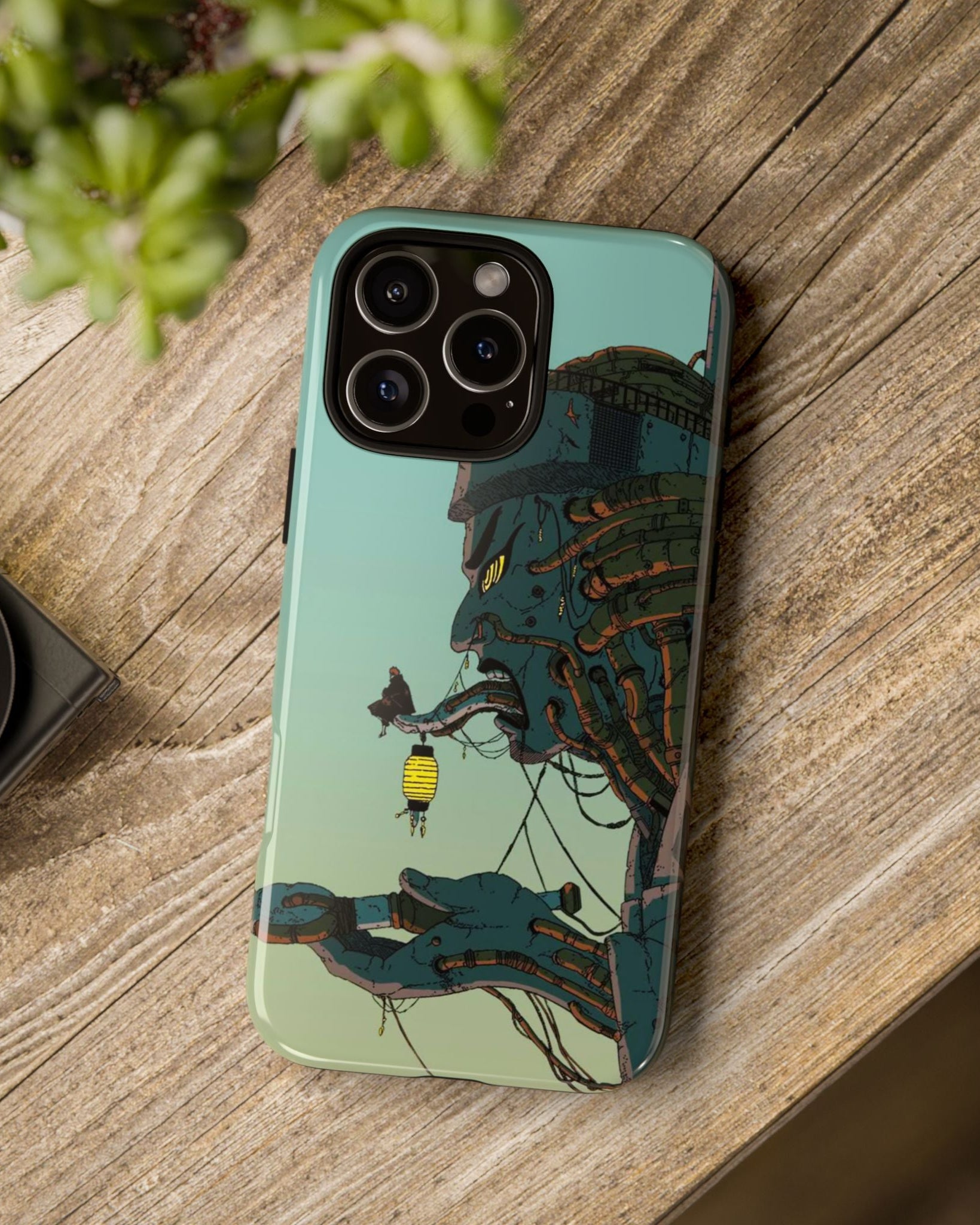 Printed Soul - Hidden Leaf Cyberpunk Edition Double Layer Mobile Cover