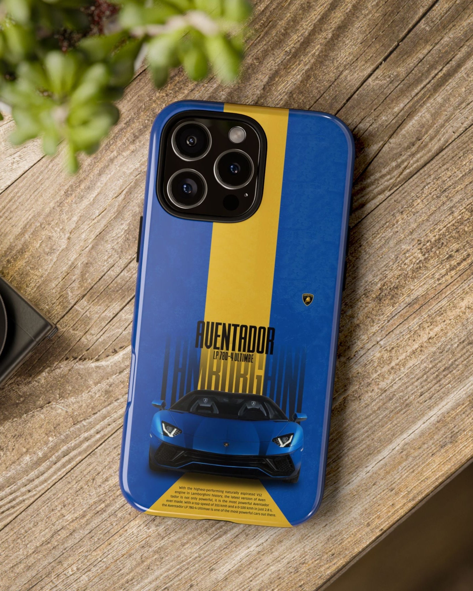 Printed Soul - Lamborghini Aventador Legacy Double Layer Mobile Cover
