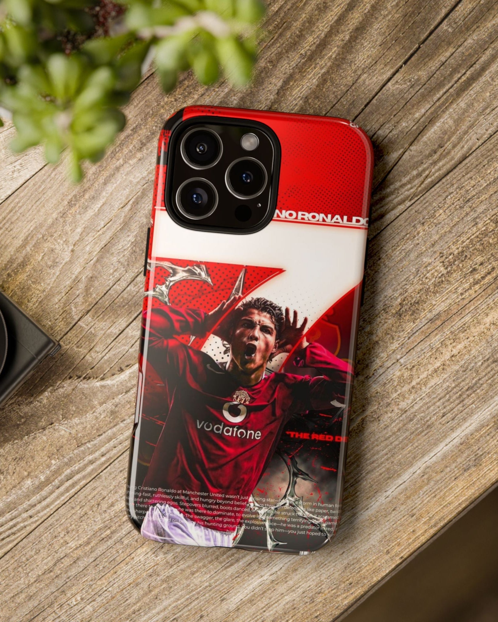 Cristiano Ronaldo Iconic Red Edition Double Layer Case