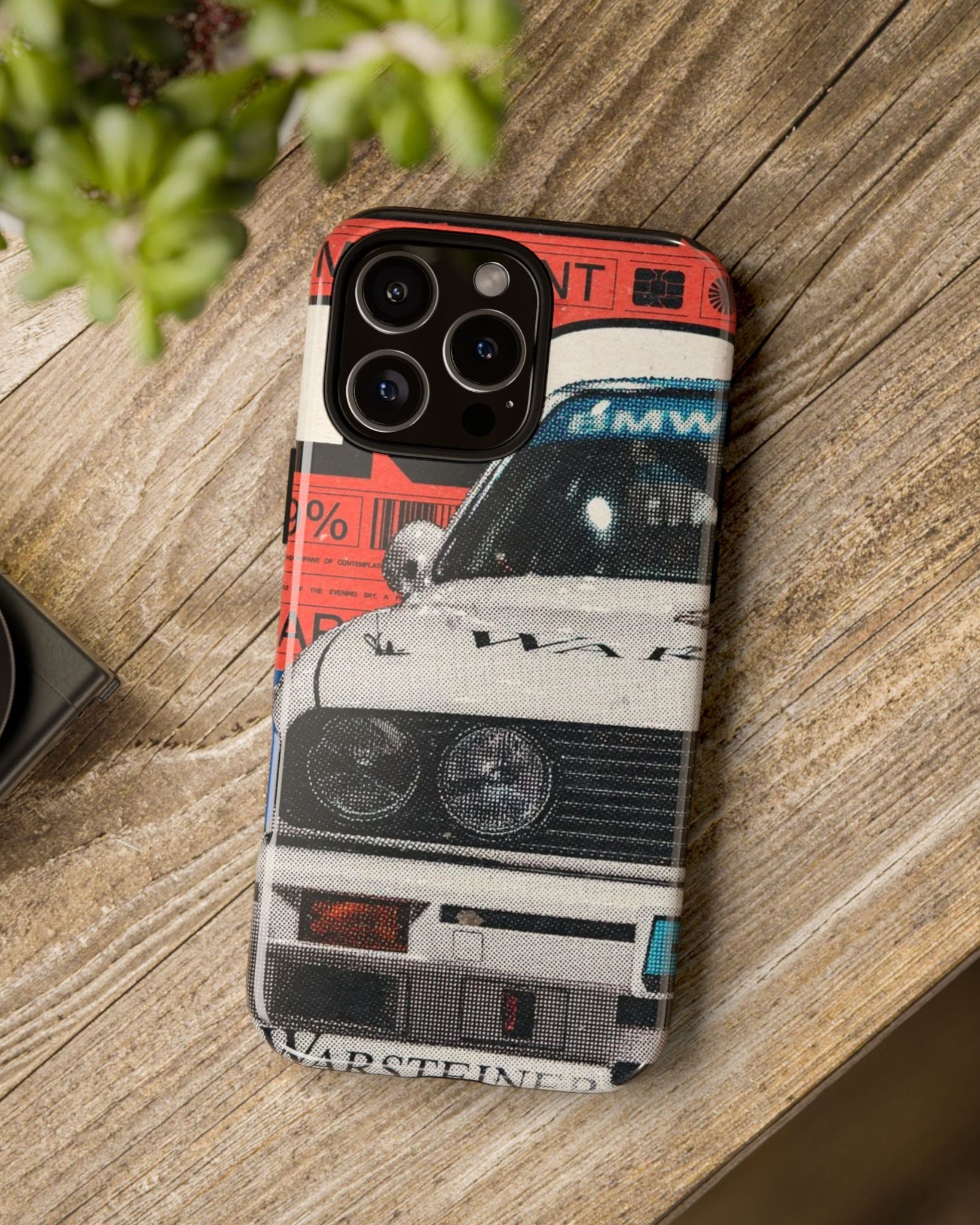 Printed Soul - BMW E30 Retro Racing Legend Double Layer Mobile Cover