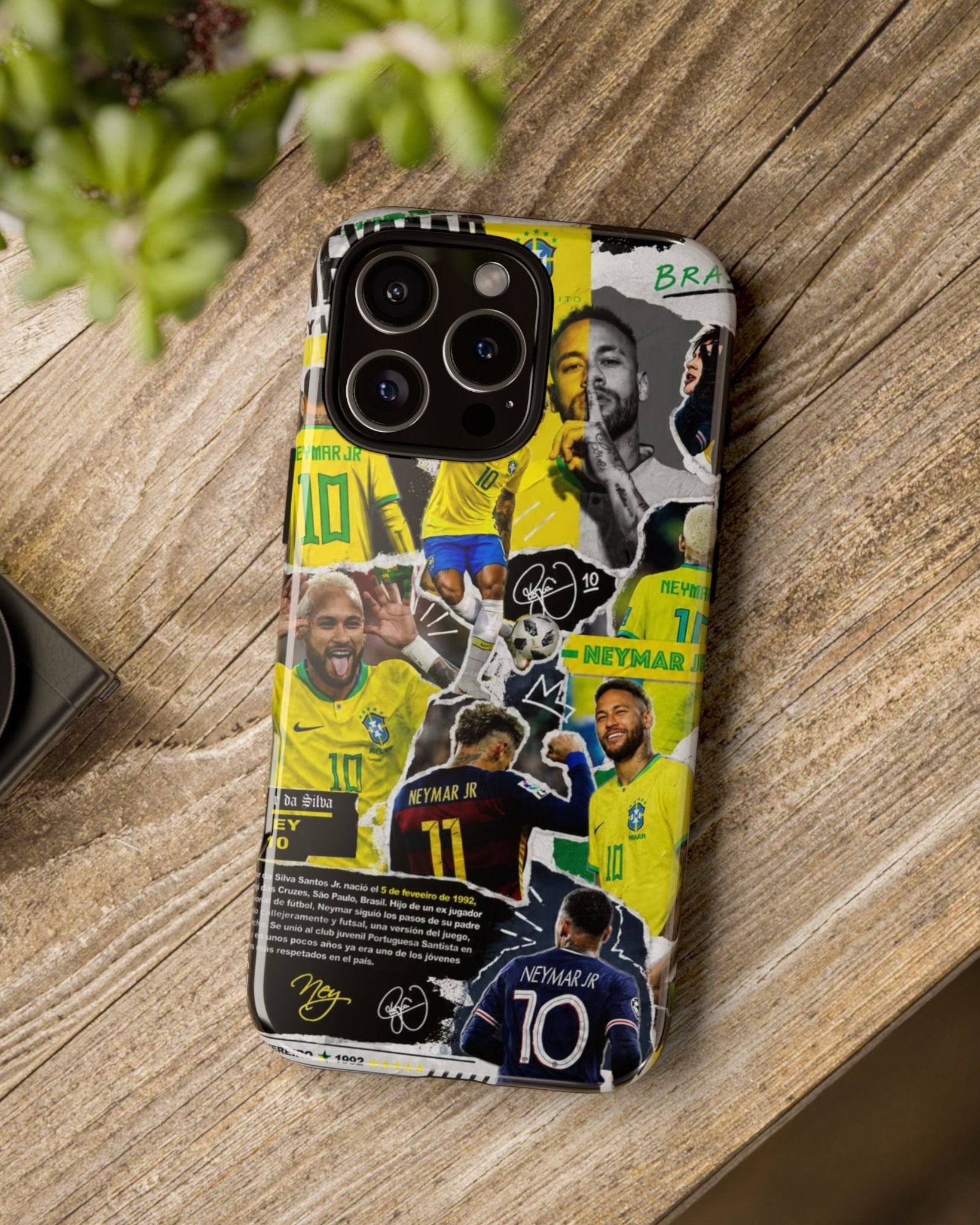 Printed Soul - Neymar Jr Joga Bonito Edition Double Layer Mobile Cover