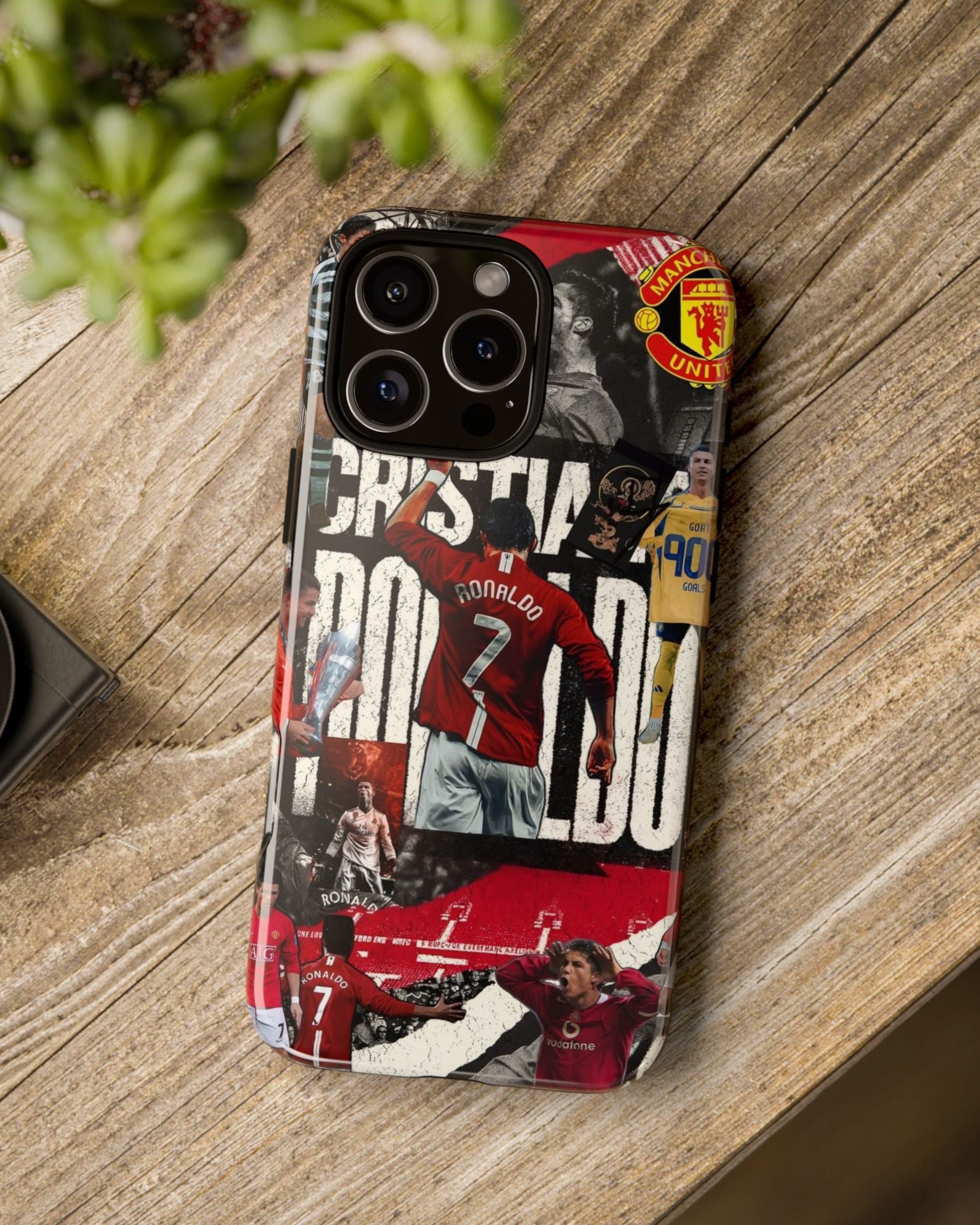 Cristiano Ronaldo Legacy Collage Double Layer Mobile Cover