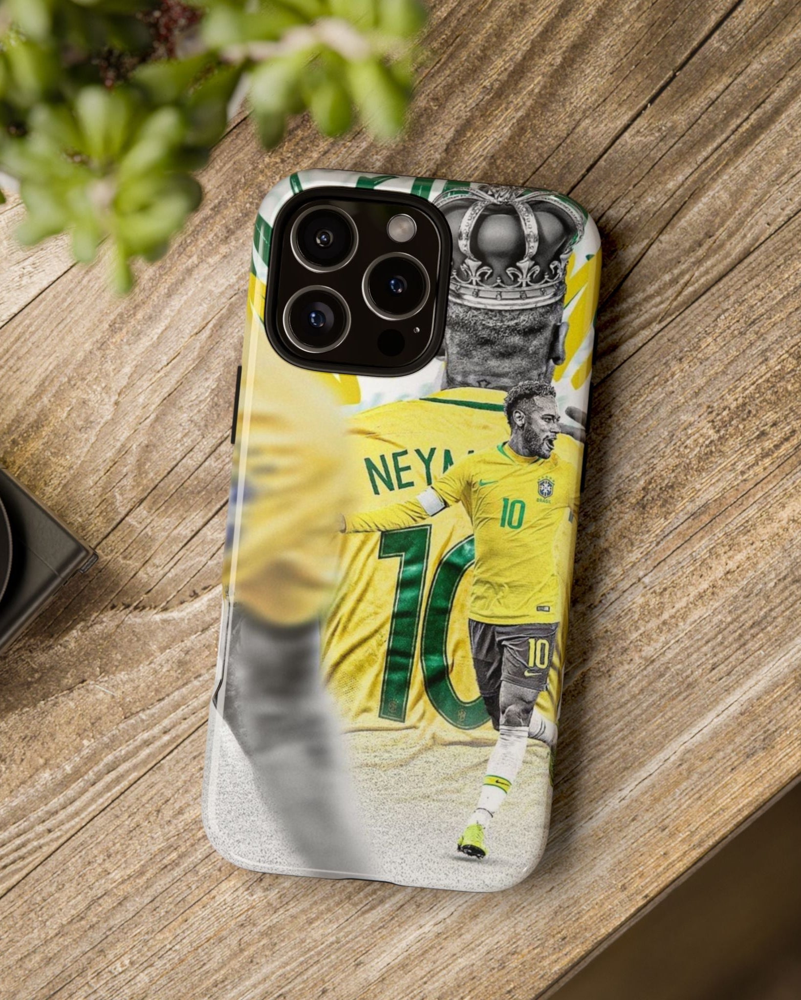 Printed Soul - Neymar Jr Crowned King Edition Double Layer Mobile Cover