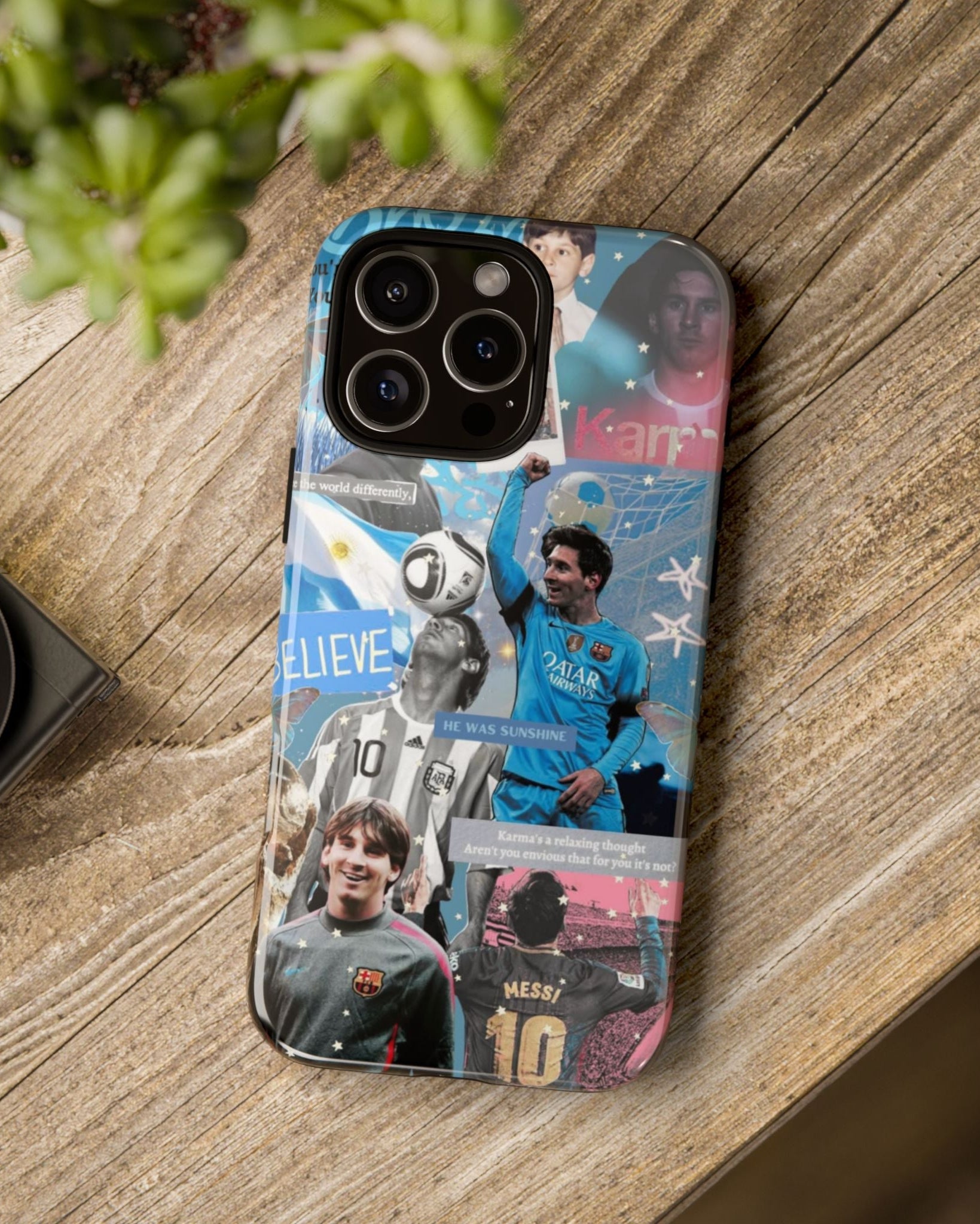 Printed Soul - Lionel Messi GOAT Journey Double Layer Mobile Cover