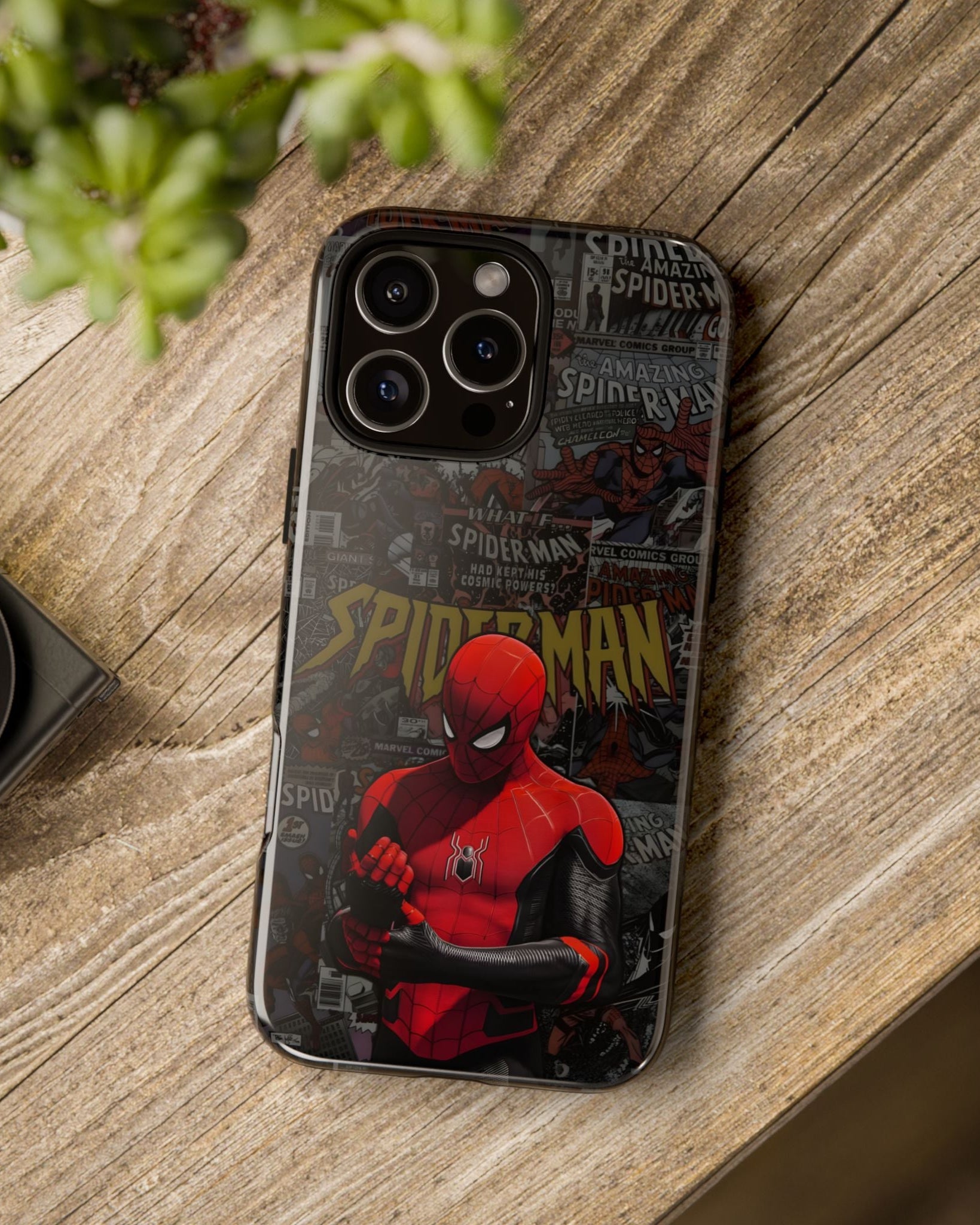 Printed Soul - Spider-Man Ultimate Comic Collection Double Layer Mobile Cover