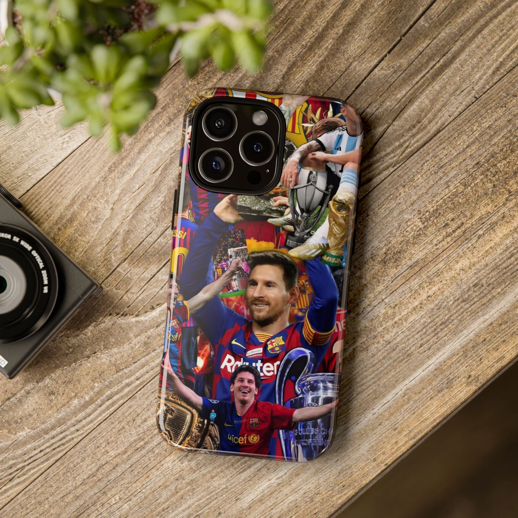 Lionel Messi Championship Collection Double Layer Mobile Cover