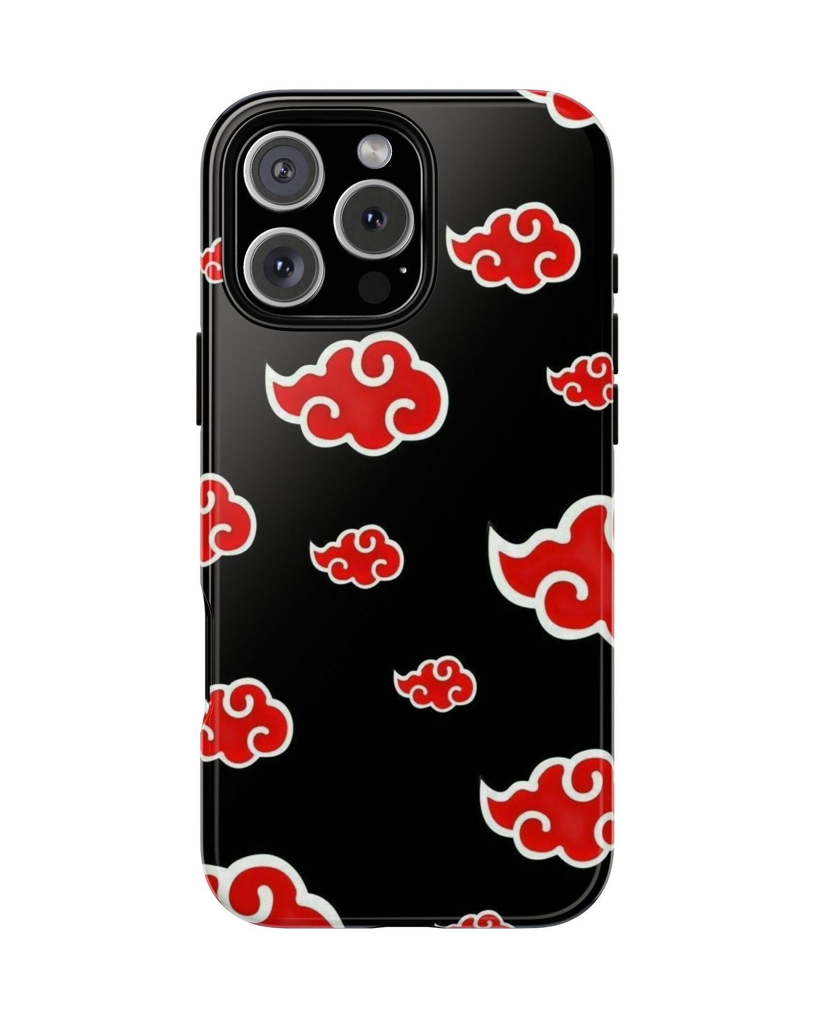 Printed Soul - Akatsuki Red Cloud Vibes Double Layer Mobile Cover