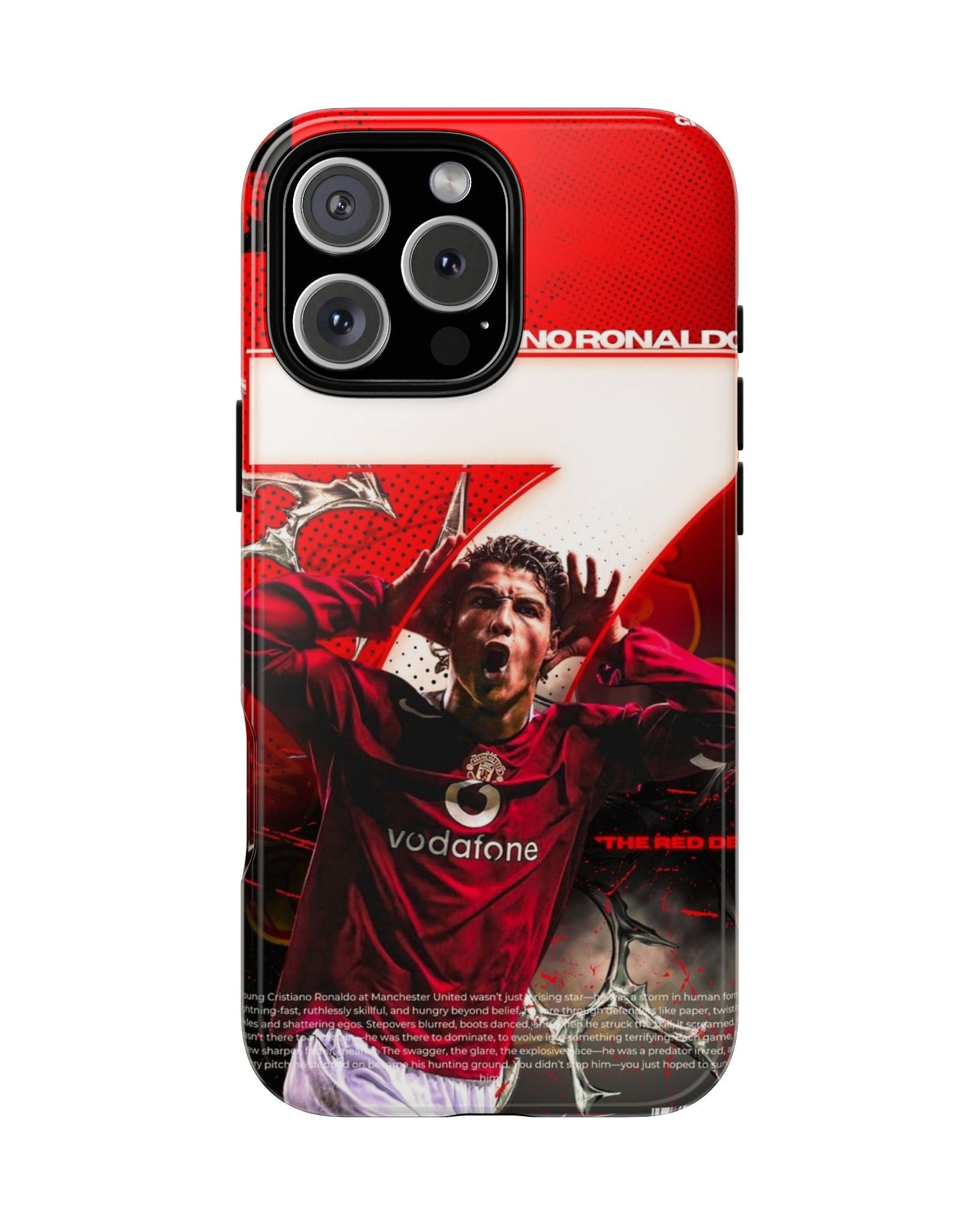 Cristiano Ronaldo Iconic Red Edition Double Layer Case