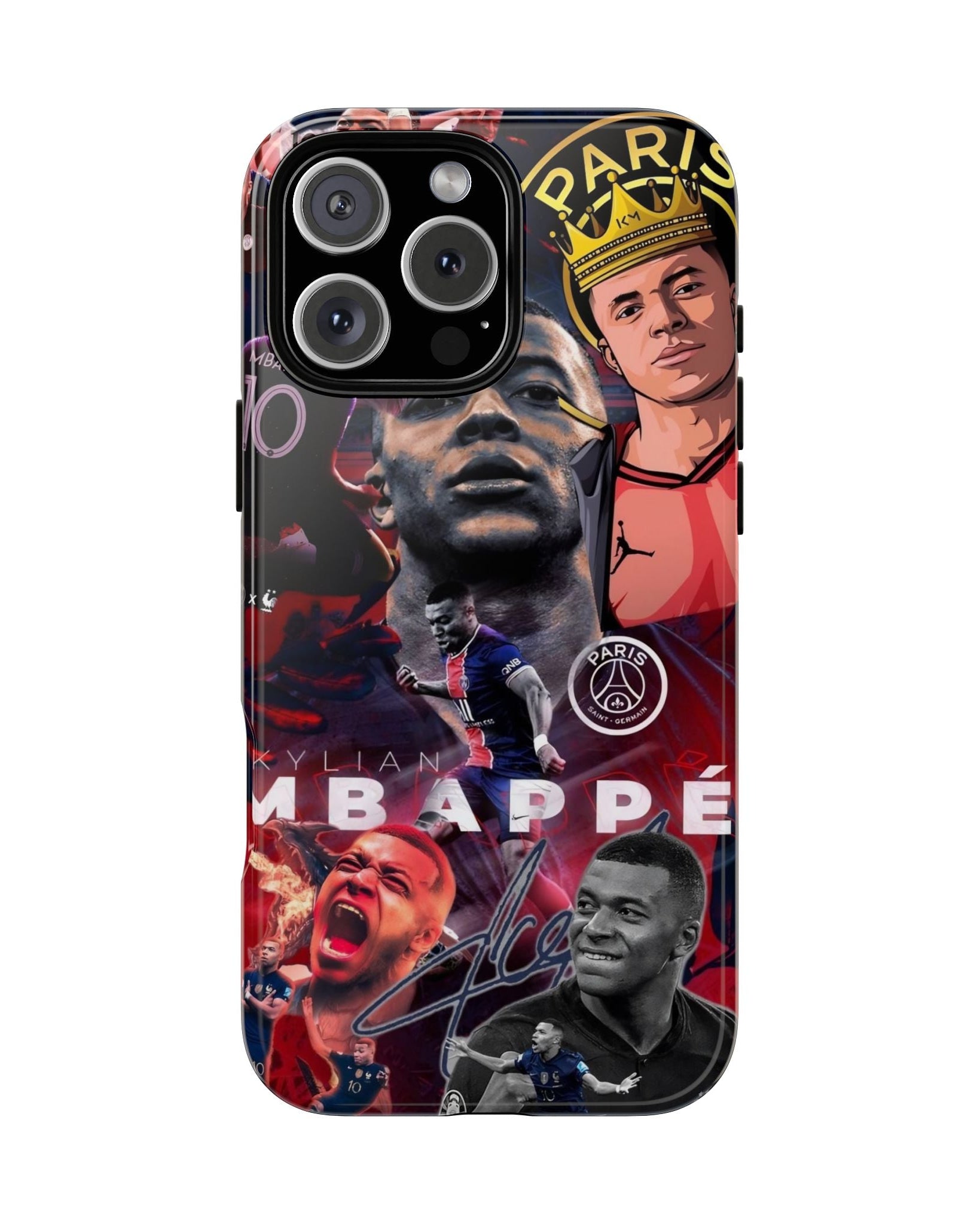 Kylian Mbappé Signature Edition Double Layer Mobile Cover