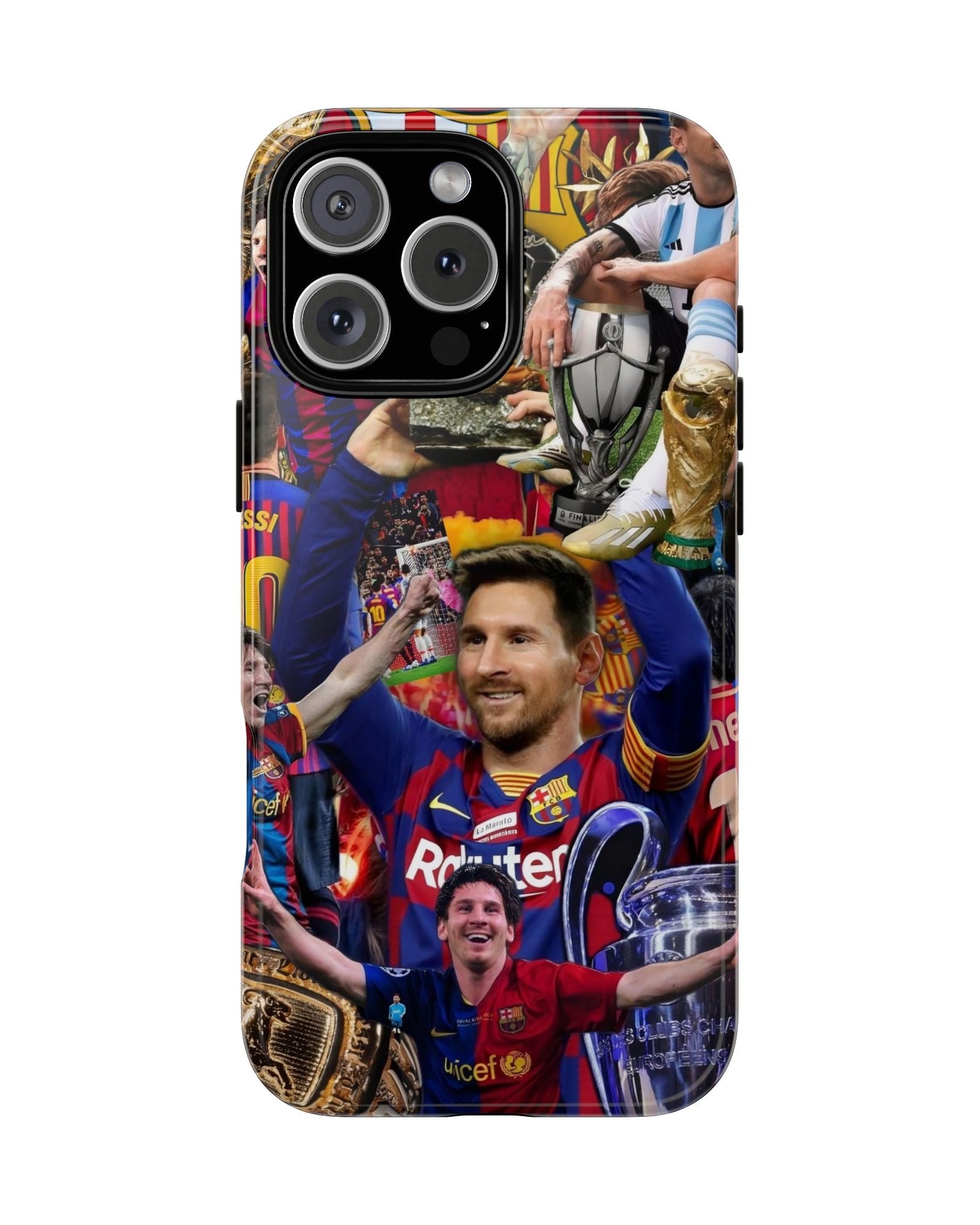 Lionel Messi Championship Collection Double Layer Mobile Cover