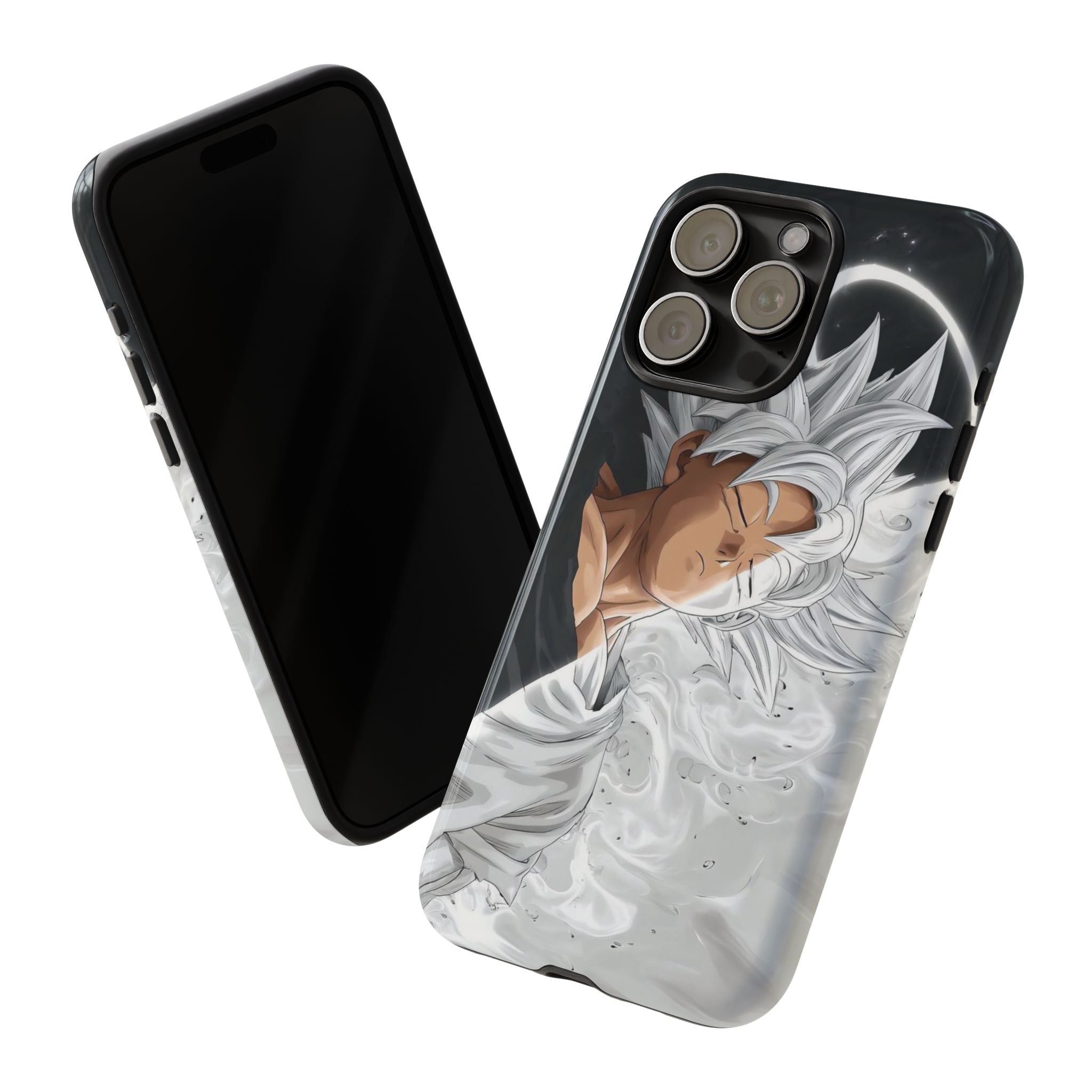 Printed Soul - Goku Celestial Power Double Layer Mobile Cover