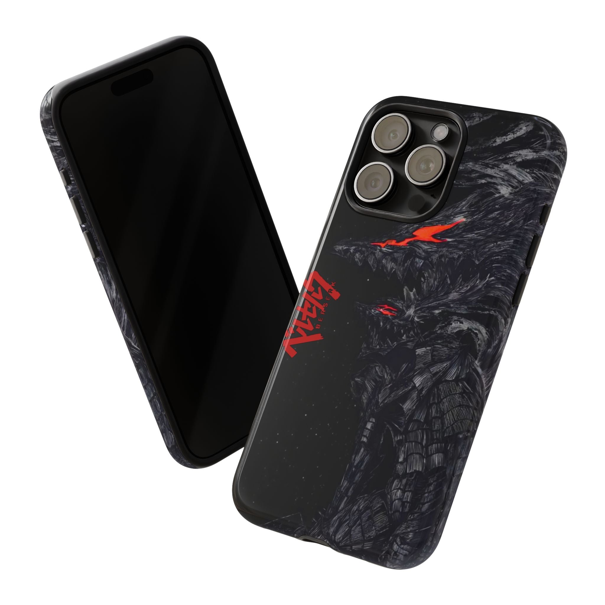 Printed Soul - Berserk Eclipse Shadow Double Layer Mobile Cover