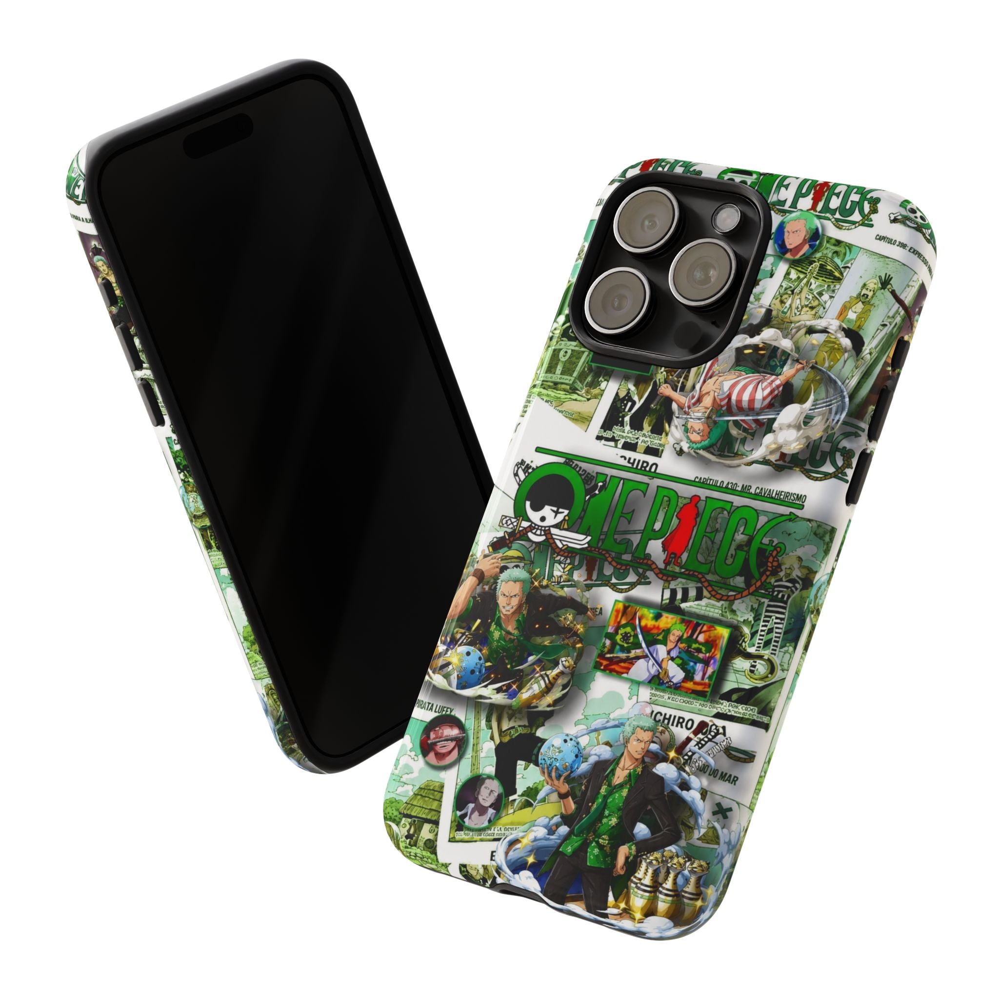 Printed Soul - Zoro One Piece Warrior Double Layer Mobile Cover