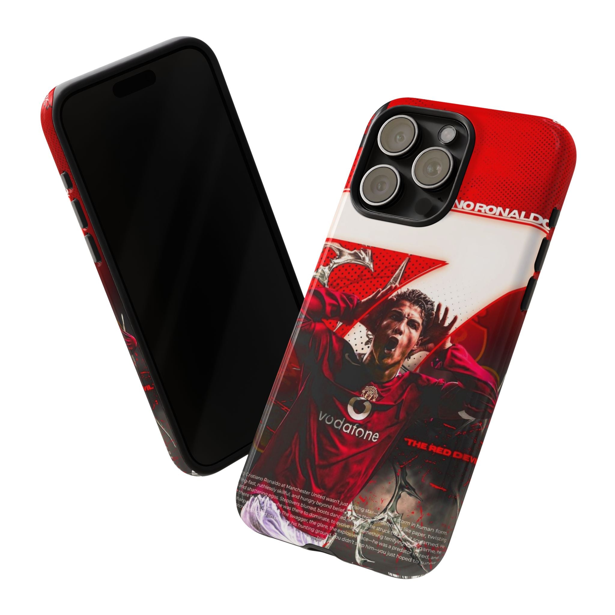 Cristiano Ronaldo Iconic Red Edition Double Layer Case