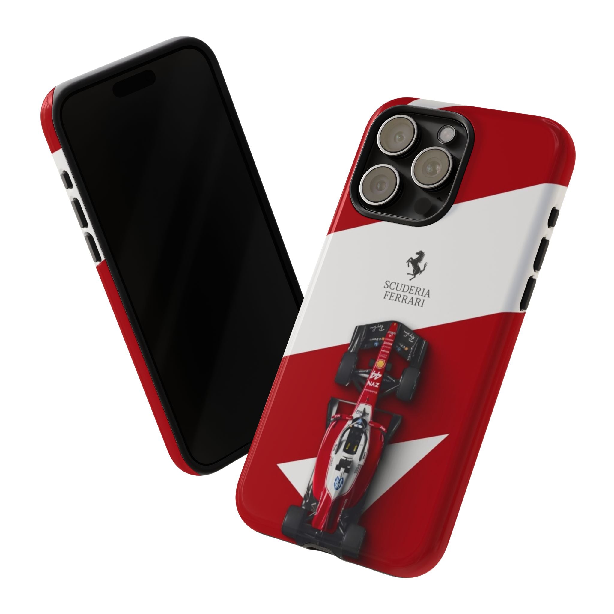 Printed Soul - Ferrari F1 Racing Spirit Double Layer Mobile Cover