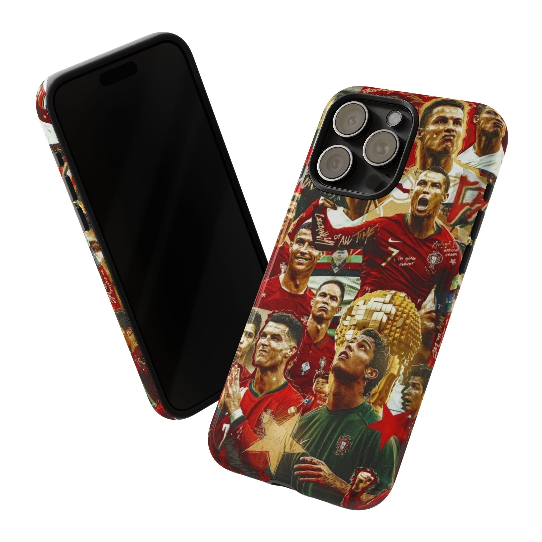 Printed Soul - Cristiano Ronaldo Record Breaker Edition Double Layer Mobile Cover