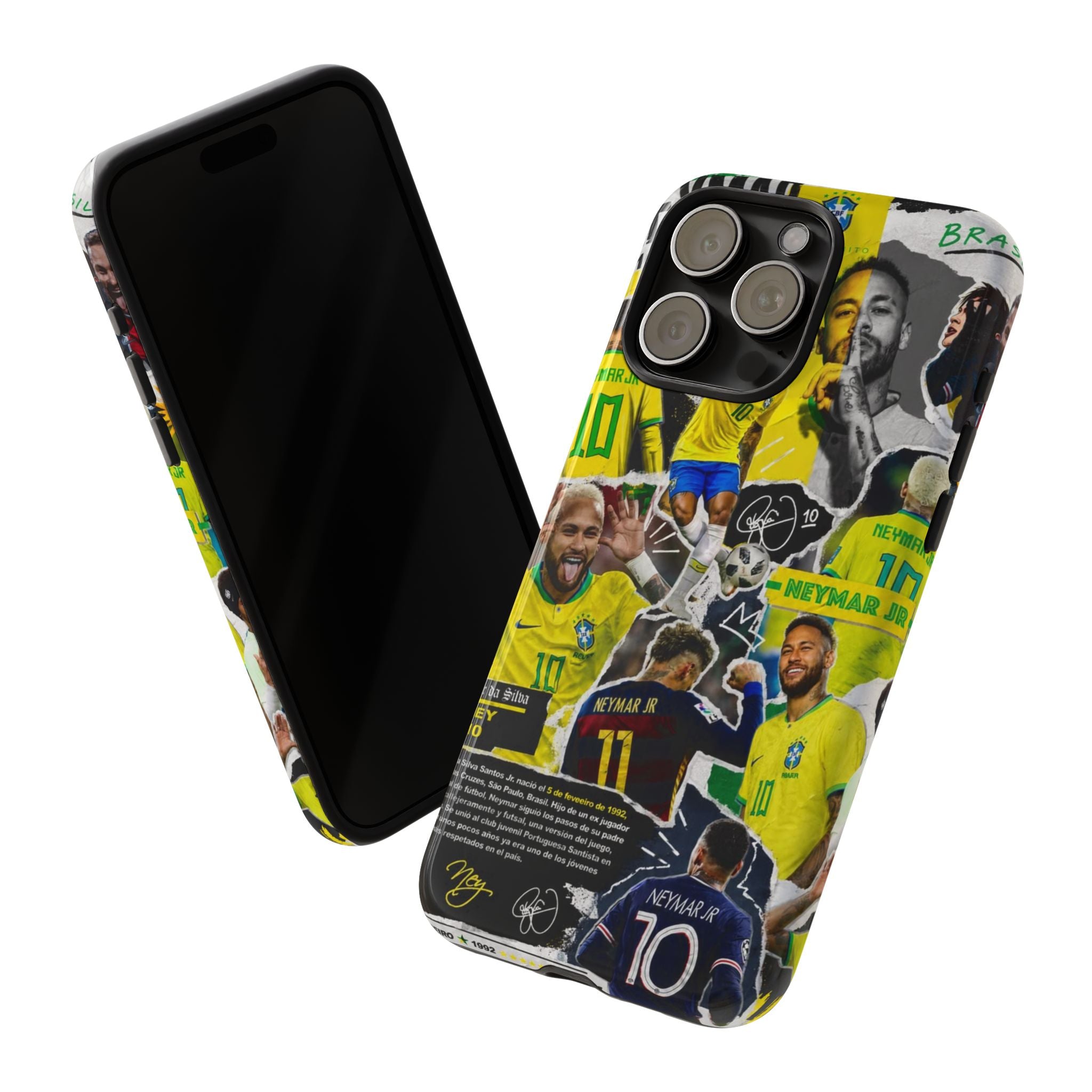 Printed Soul - Neymar Jr Joga Bonito Edition Double Layer Mobile Cover