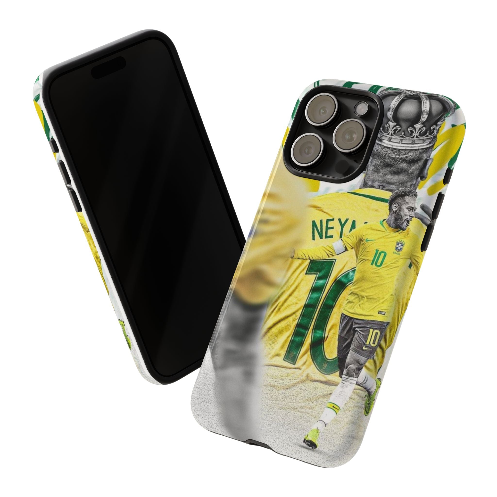 Printed Soul - Neymar Jr Crowned King Edition Double Layer Mobile Cover