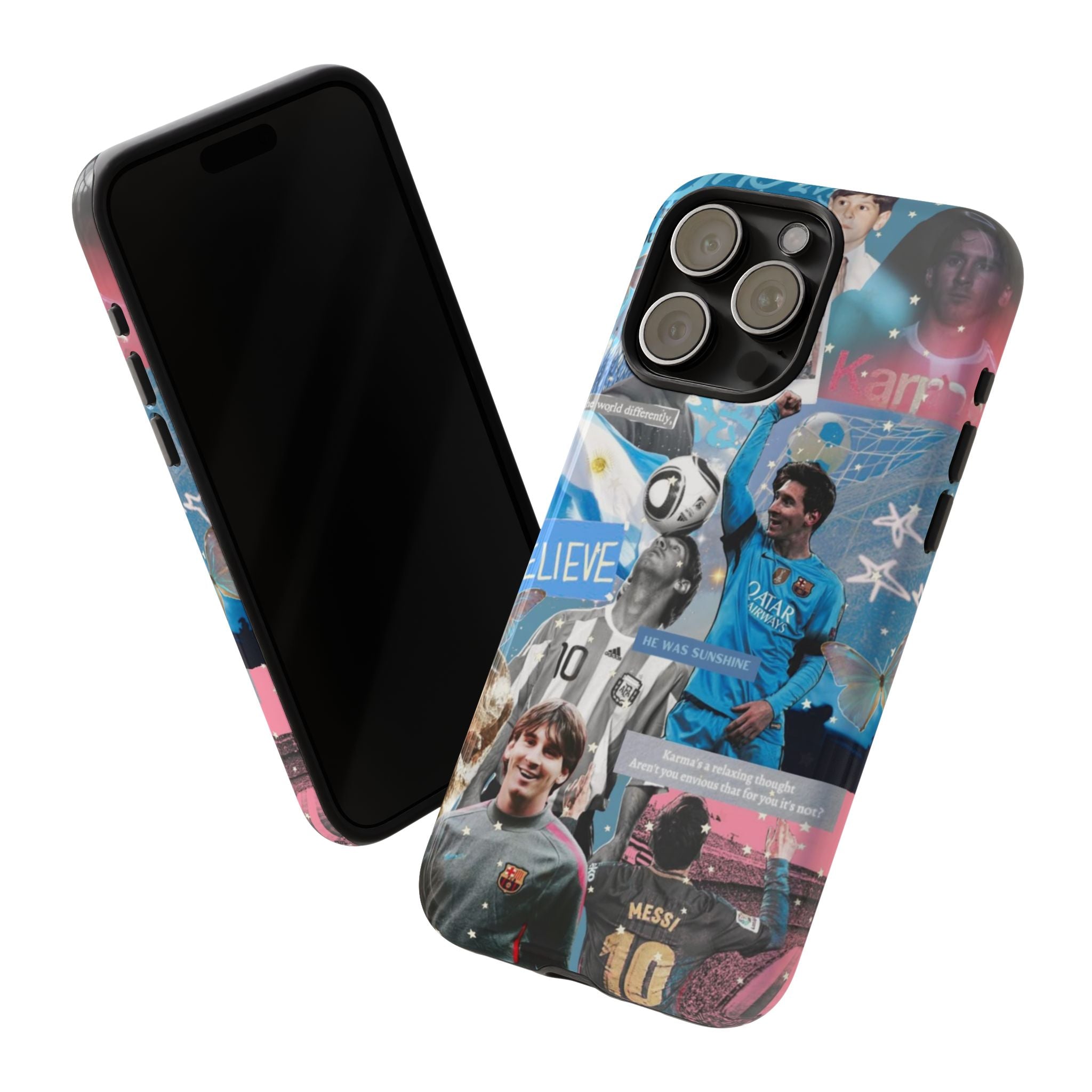 Printed Soul - Lionel Messi GOAT Journey Double Layer Mobile Cover