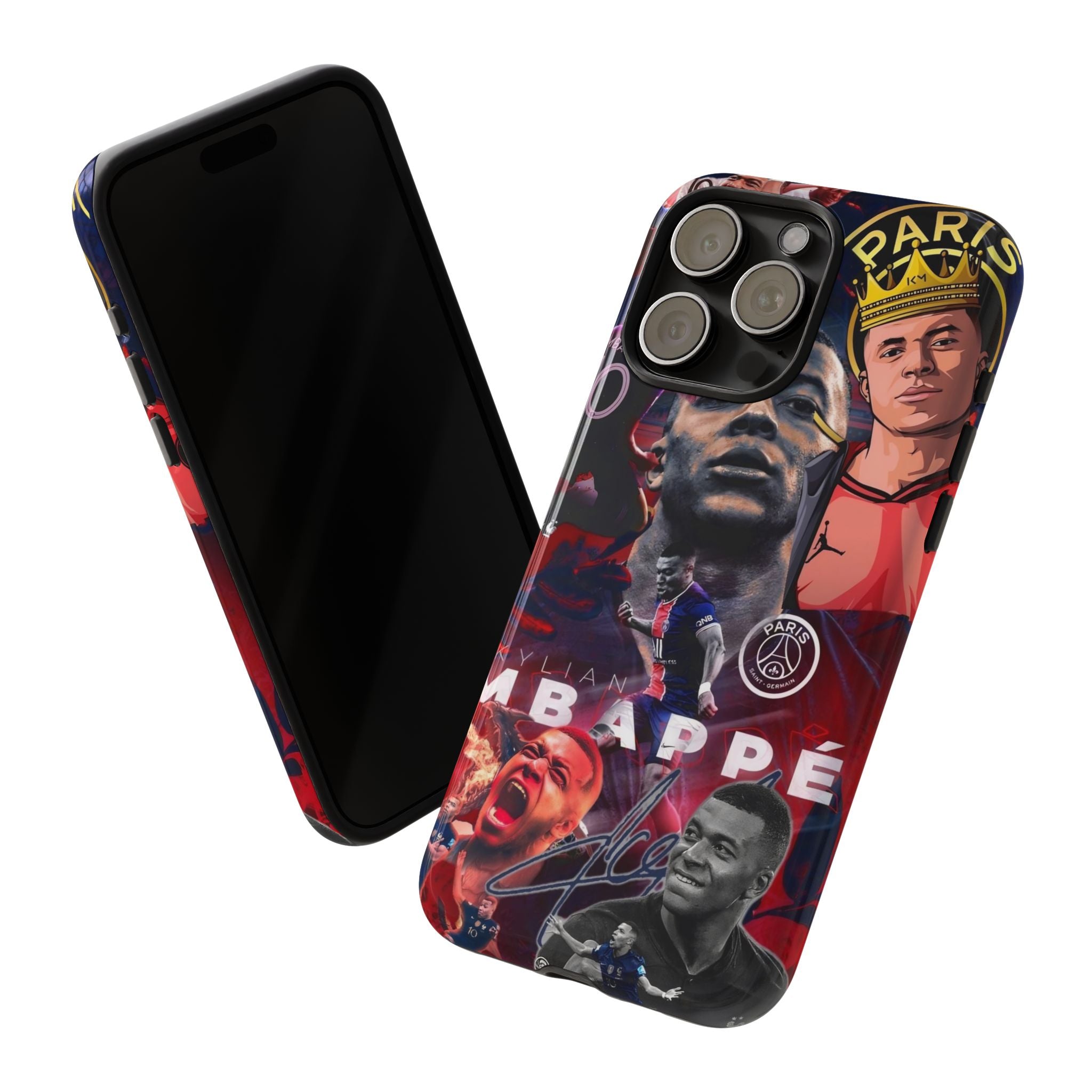 Kylian Mbappé Signature Edition Double Layer Mobile Cover