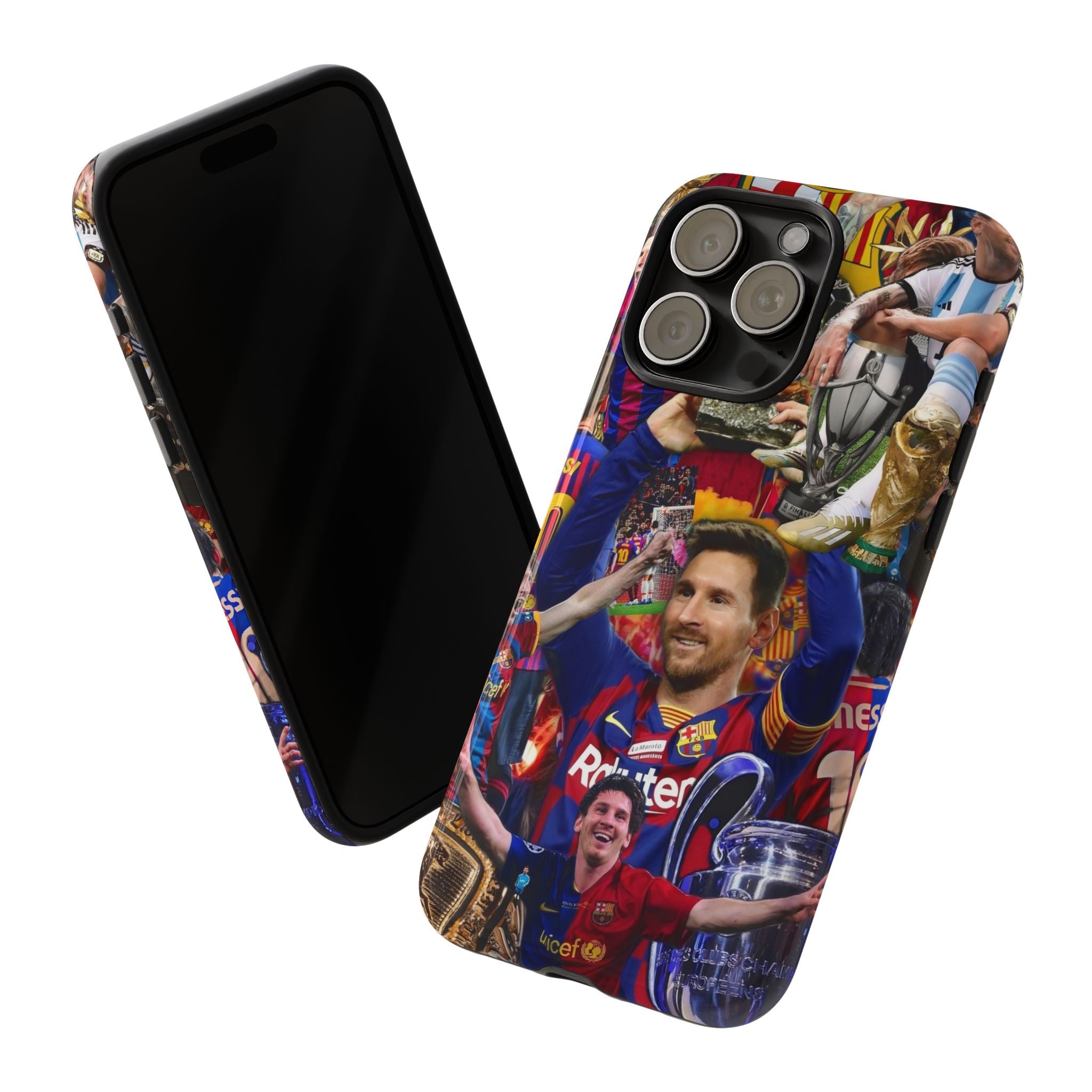 Lionel Messi Championship Collection Double Layer Mobile Cover