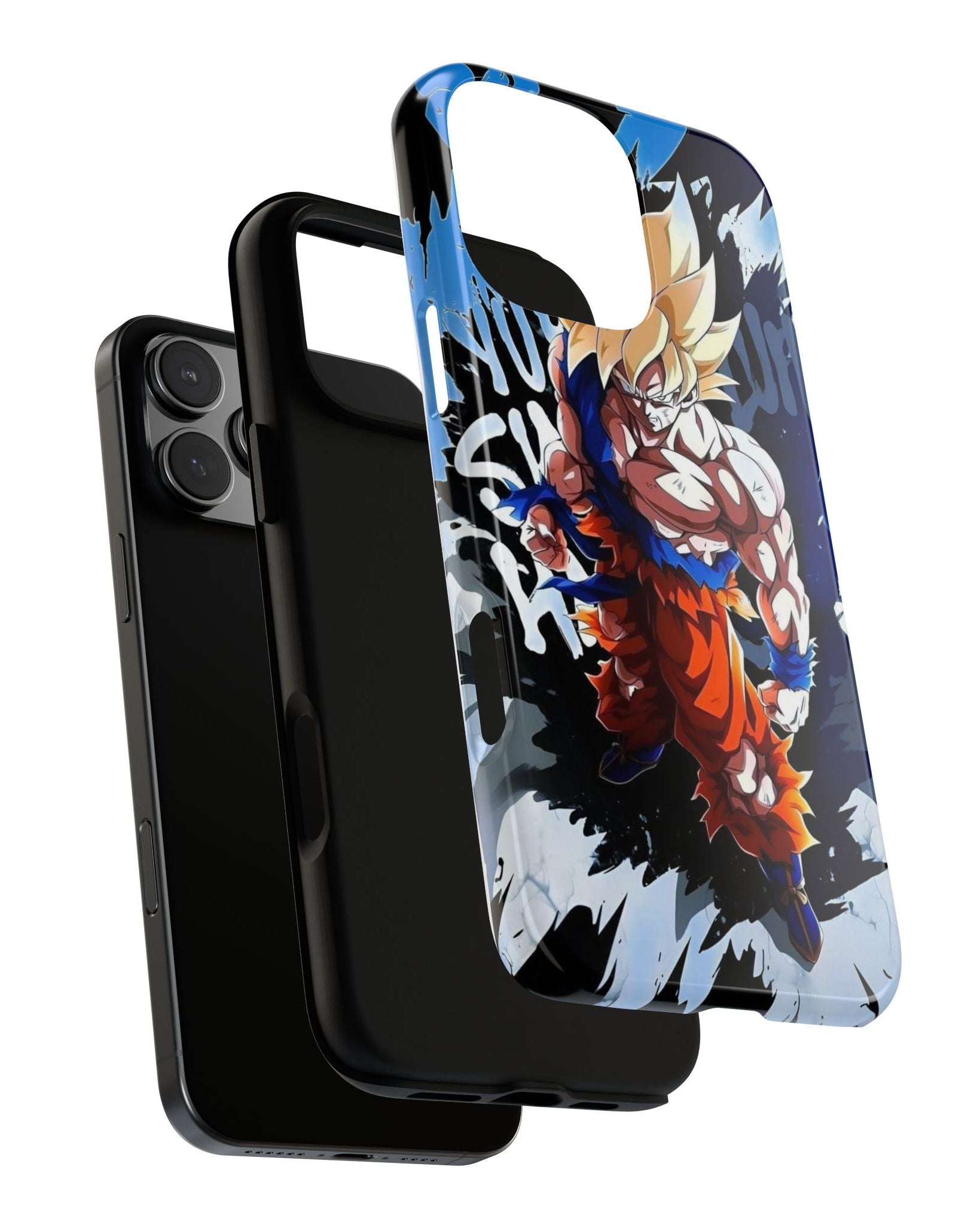 Printed Soul - Goku Limit Breaker Double Layer Mobile Cover