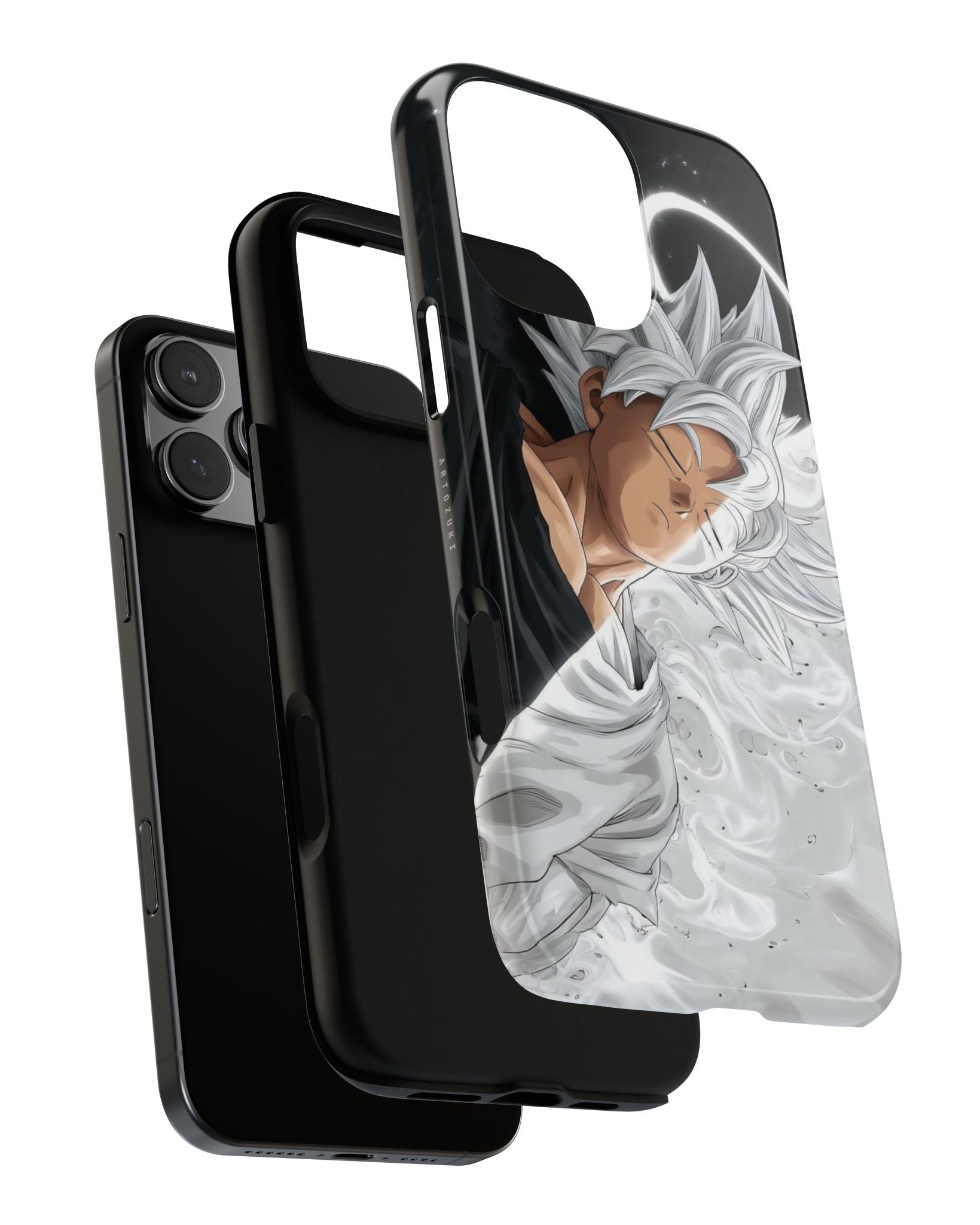 Printed Soul - Goku Celestial Power Double Layer Mobile Cover