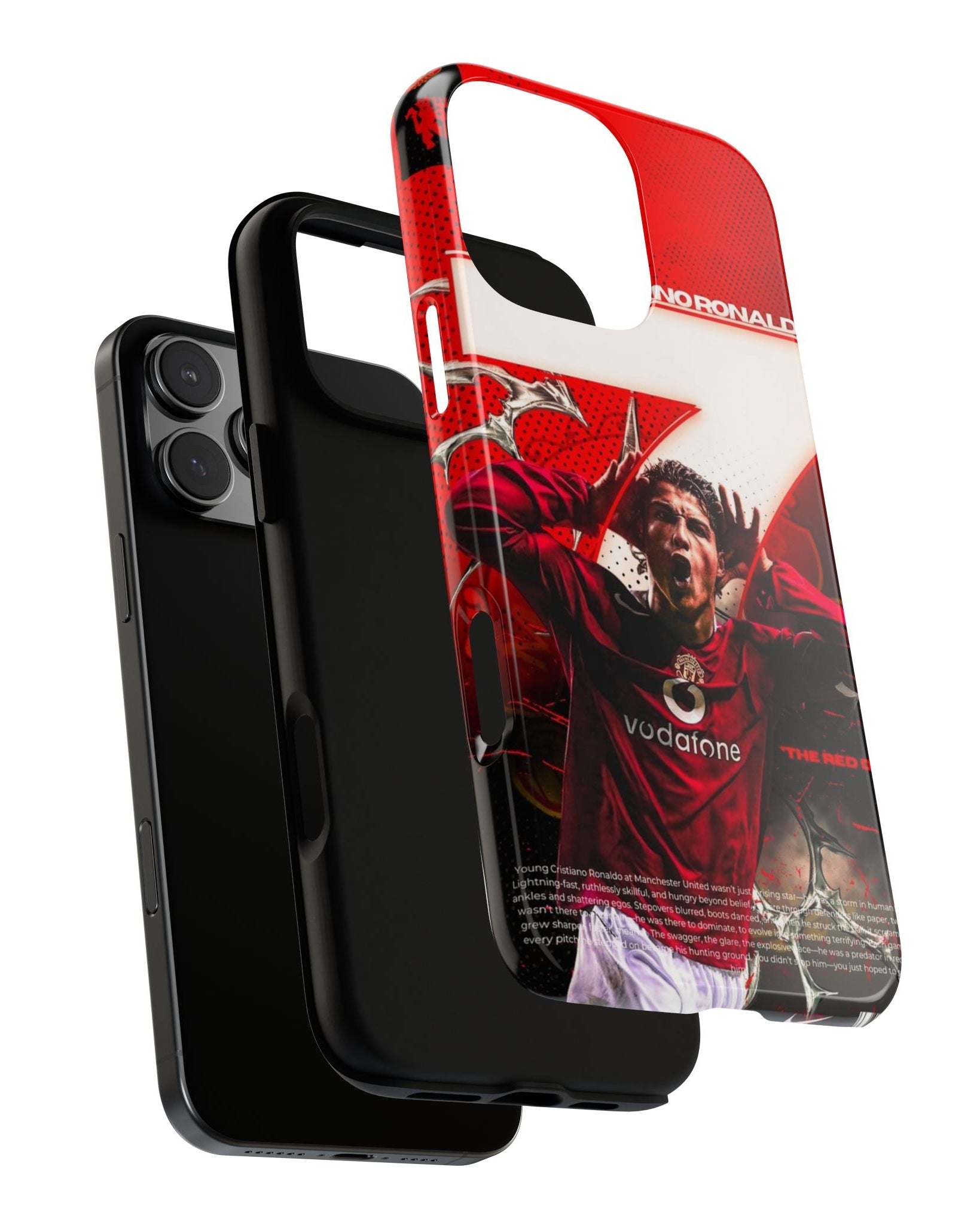 Cristiano Ronaldo Iconic Red Edition Double Layer Case