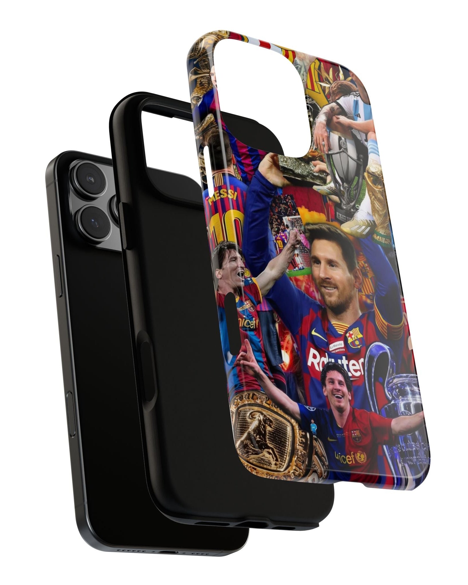 Lionel Messi Championship Collection Double Layer Mobile Cover