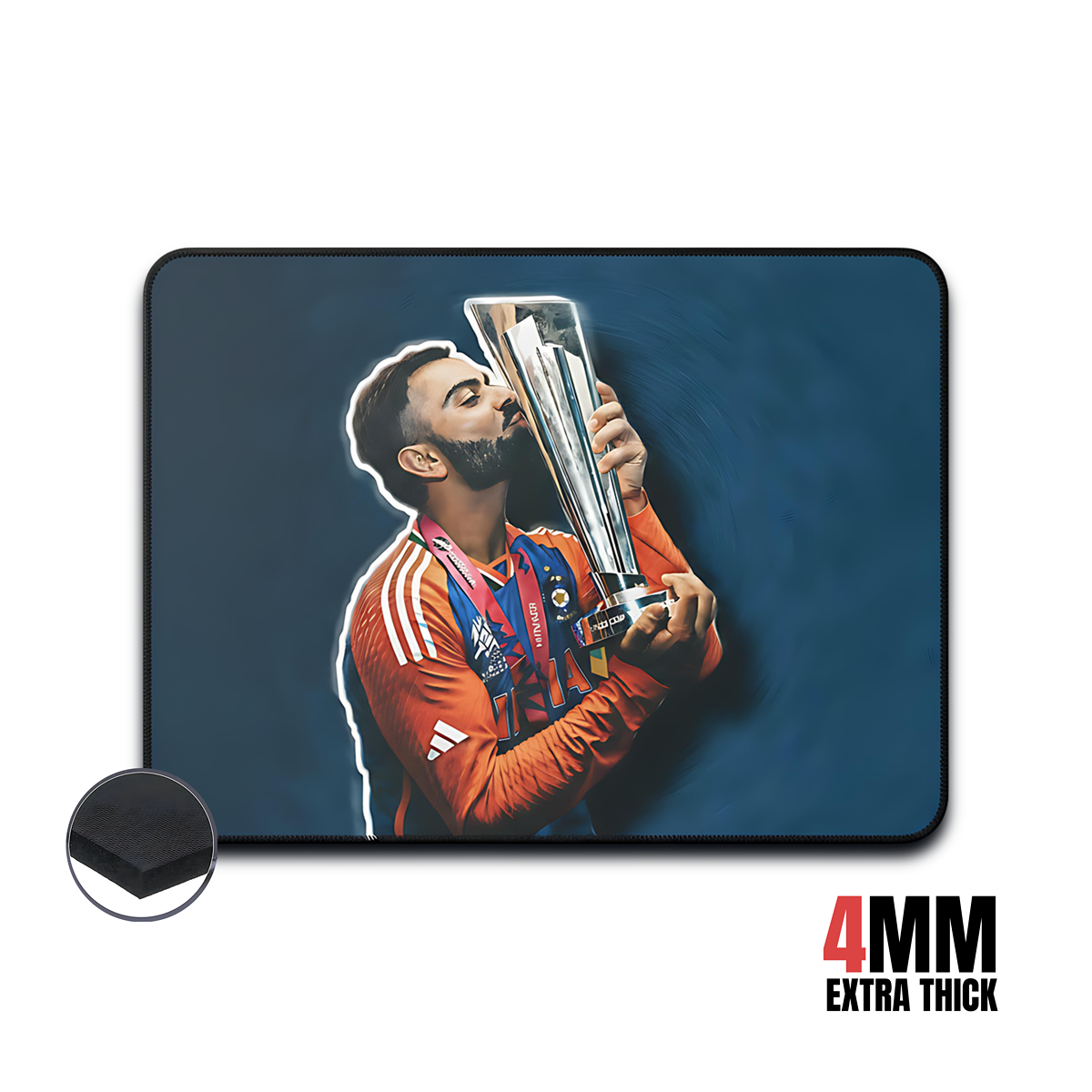 Virat Champion Mouse Pad 4 MM