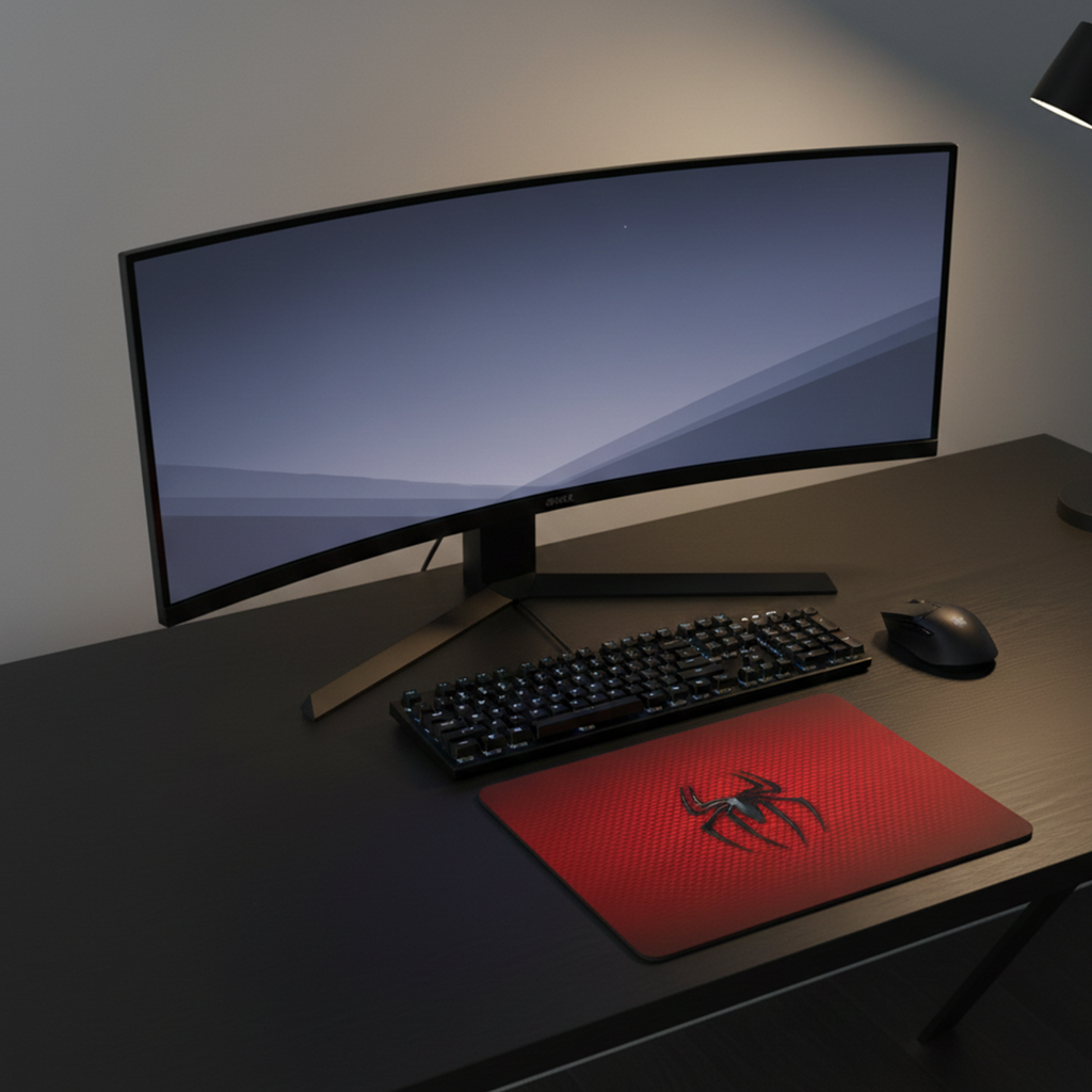 Red Venom Mousepad