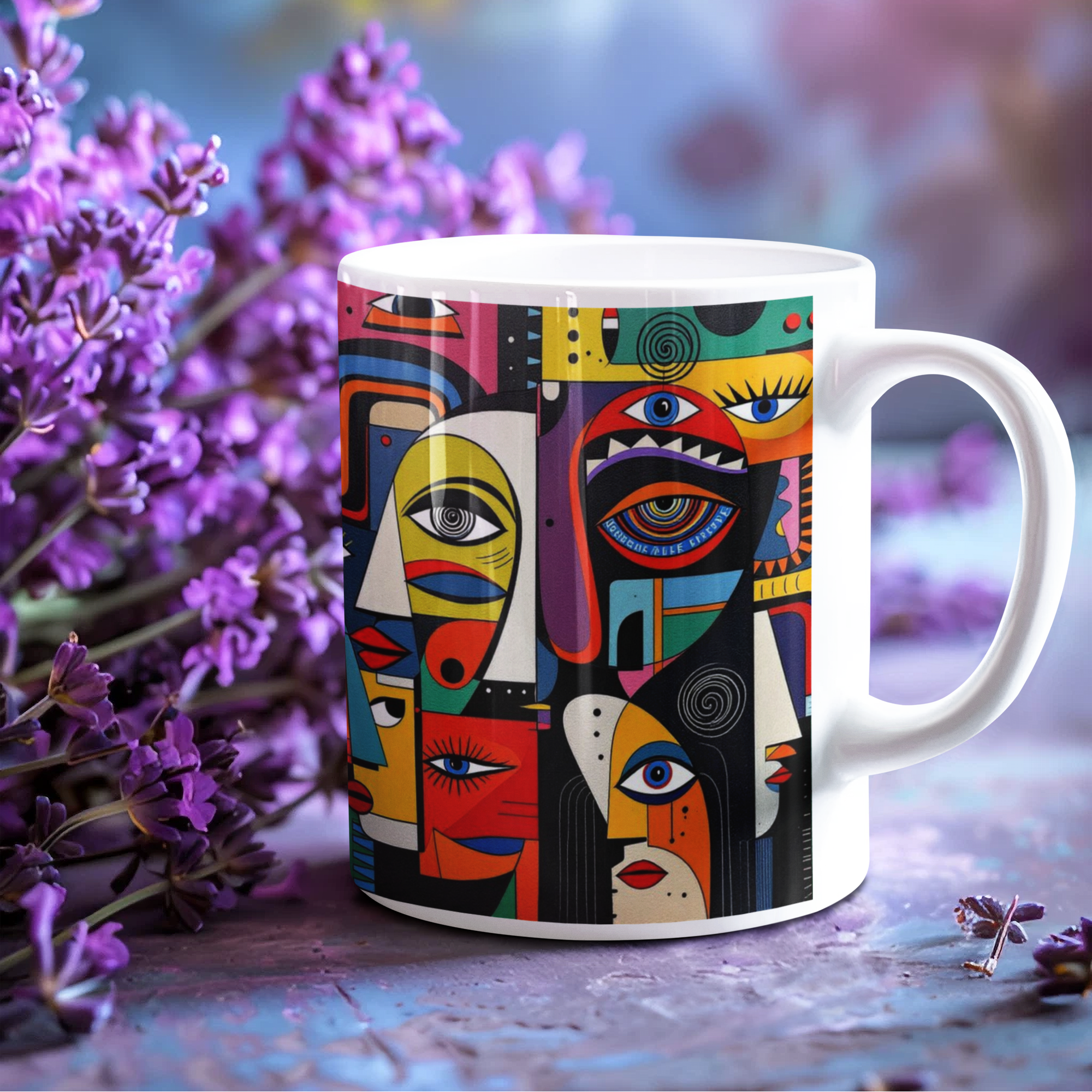 PrintedSoul Stay Cultral Art Coffee Mug – 11oz Mug
