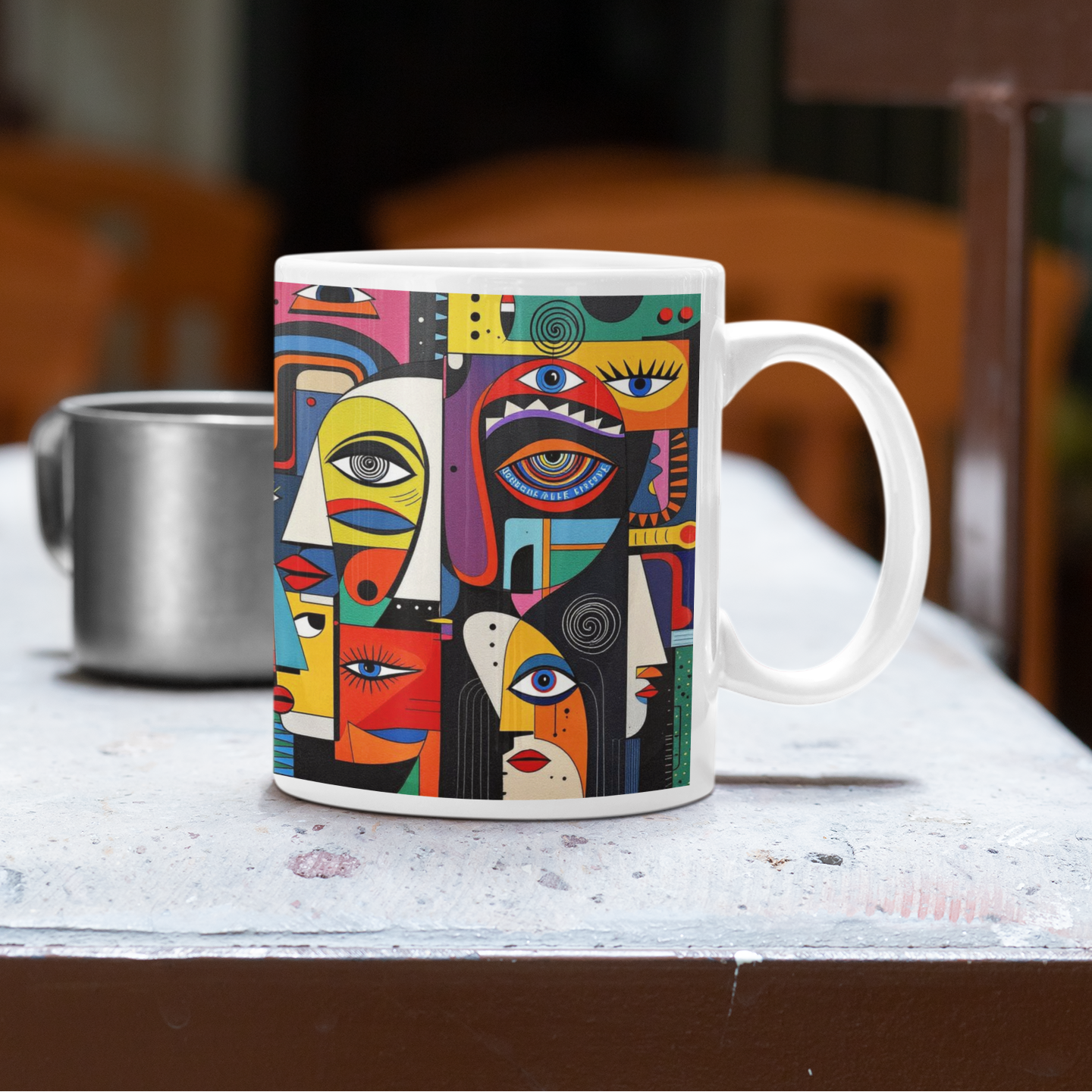 PrintedSoul Stay Cultral Art Coffee Mug – 11oz Mug