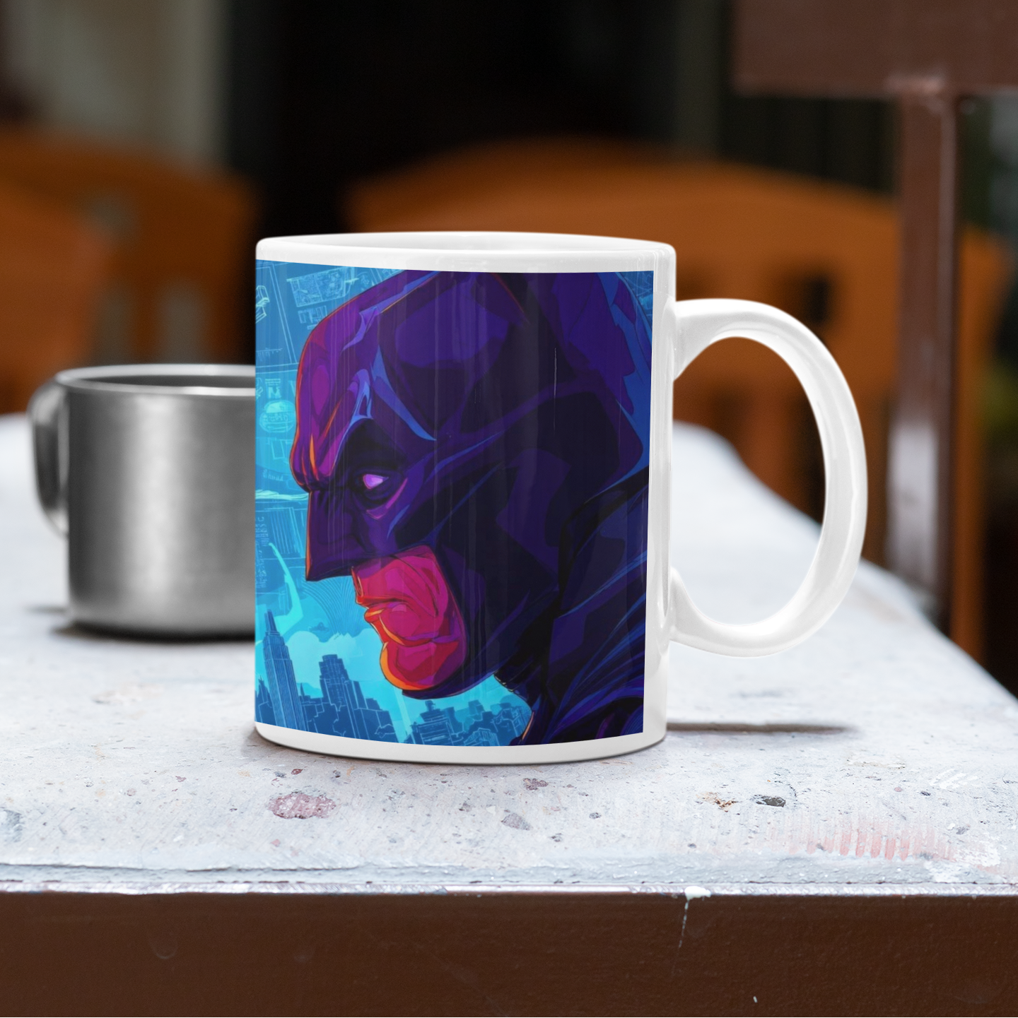 PrintedSoul Joker & Batman Coffee Mug – 11oz Mug