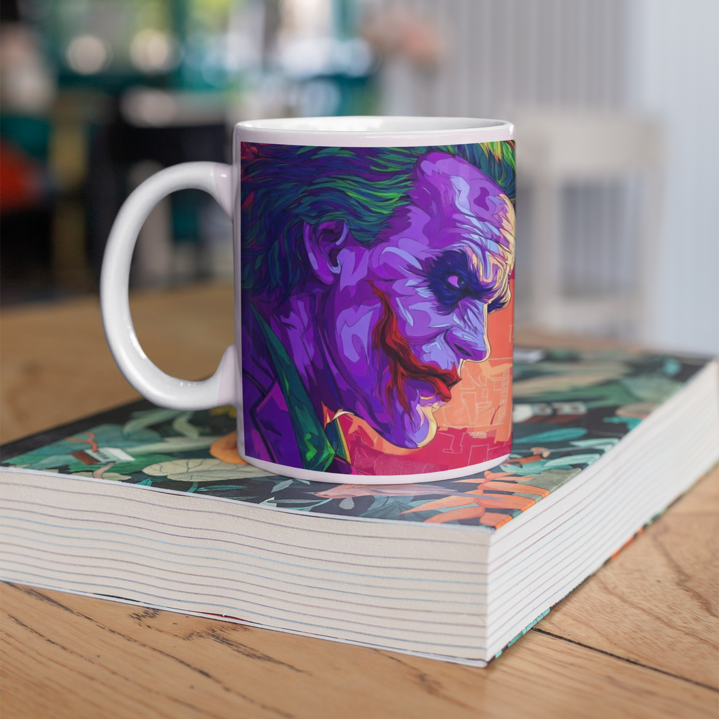 PrintedSoul Joker & Batman Coffee Mug – 11oz Mug