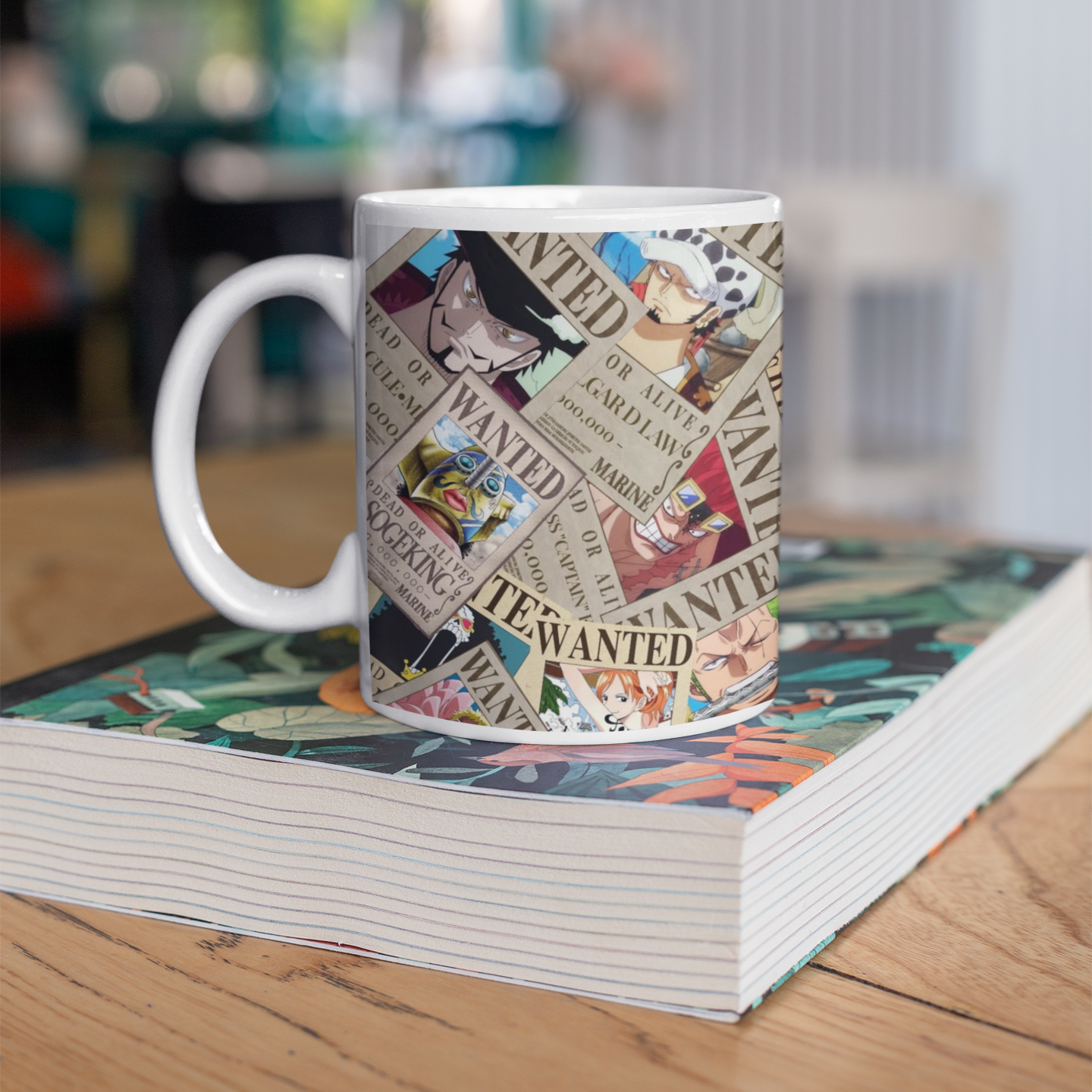 PrintedSoul One Piece Wanted Poster  Coffee Mug – 11oz Mug