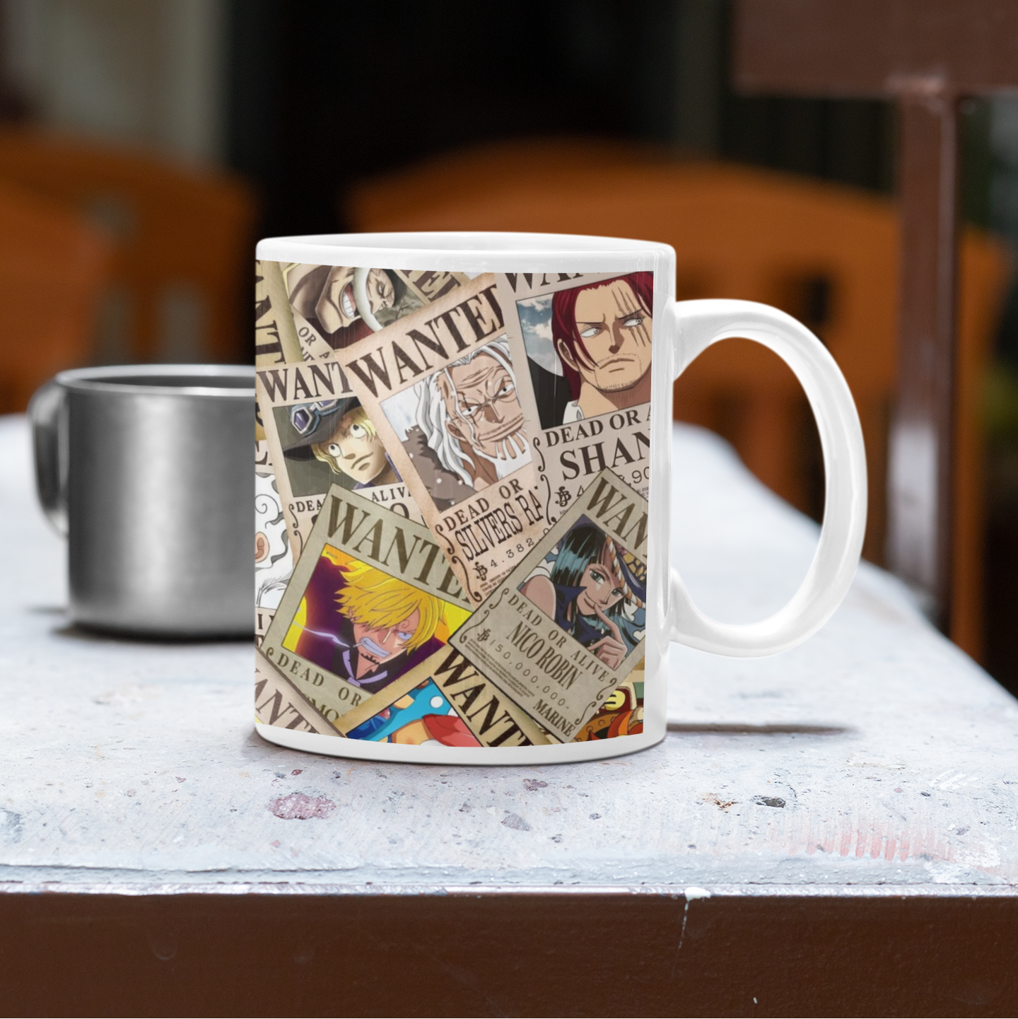 PrintedSoul One Piece Wanted Poster  Coffee Mug – 11oz Mug