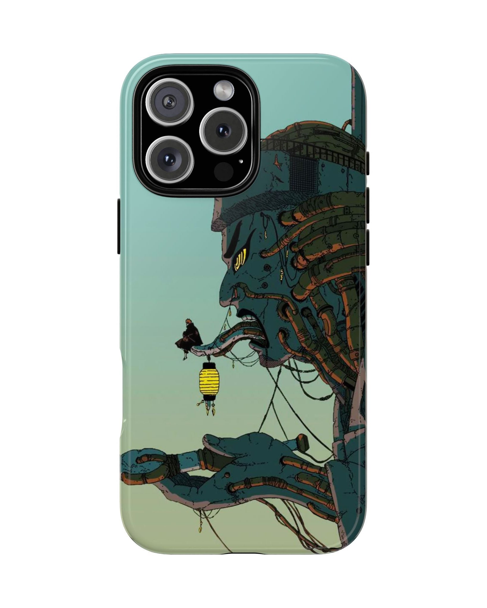 Printed Soul - Hidden Leaf Cyberpunk Edition Double Layer Mobile Cover