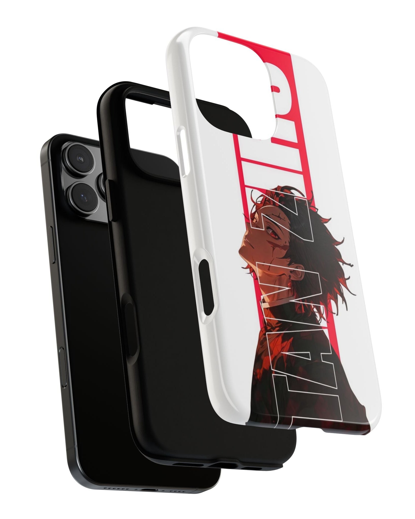 Printed Soul - Demon Slayer Tanjiro Edition Double Layer Mobile Cover