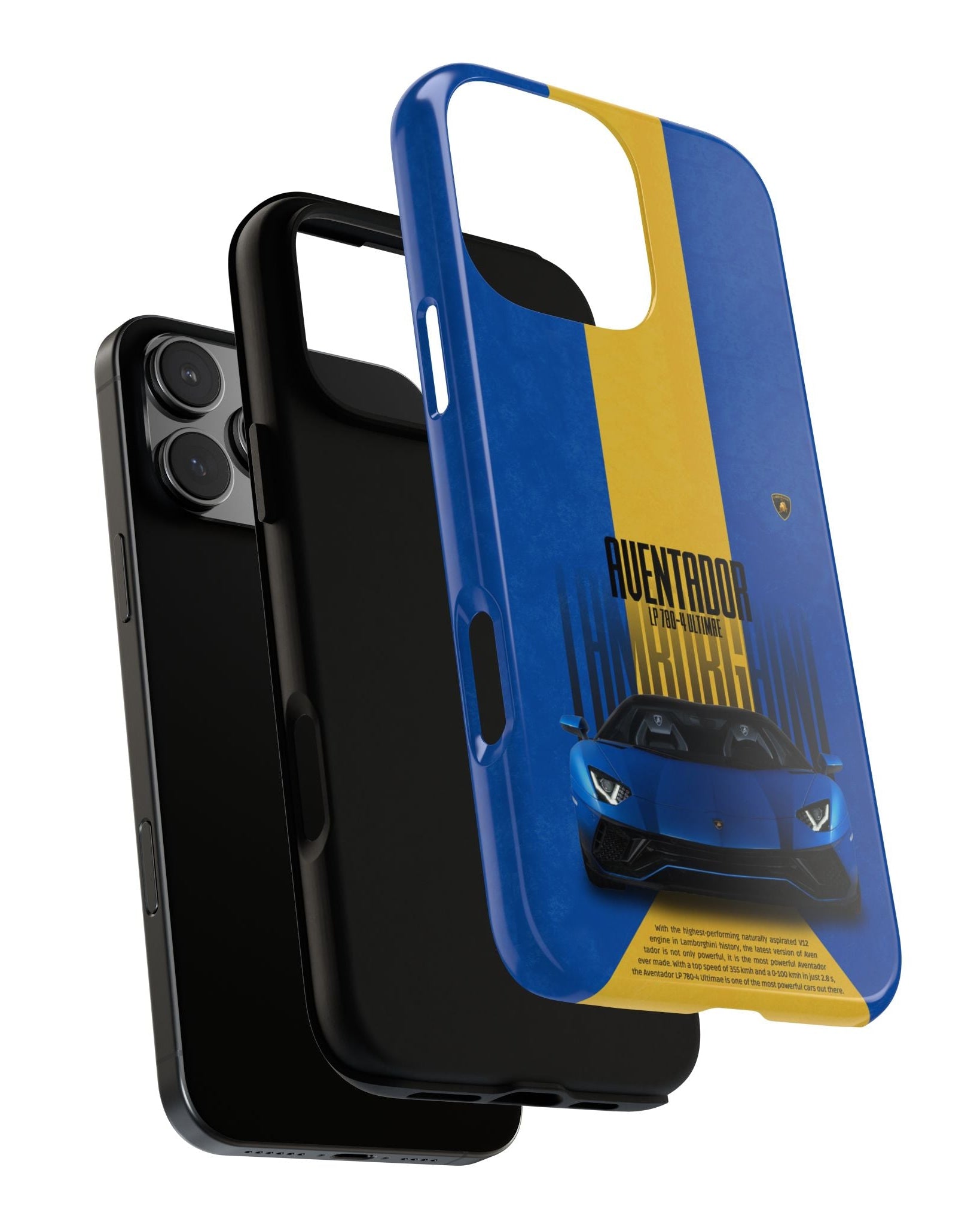Printed Soul - Lamborghini Aventador Legacy Double Layer Mobile Cover