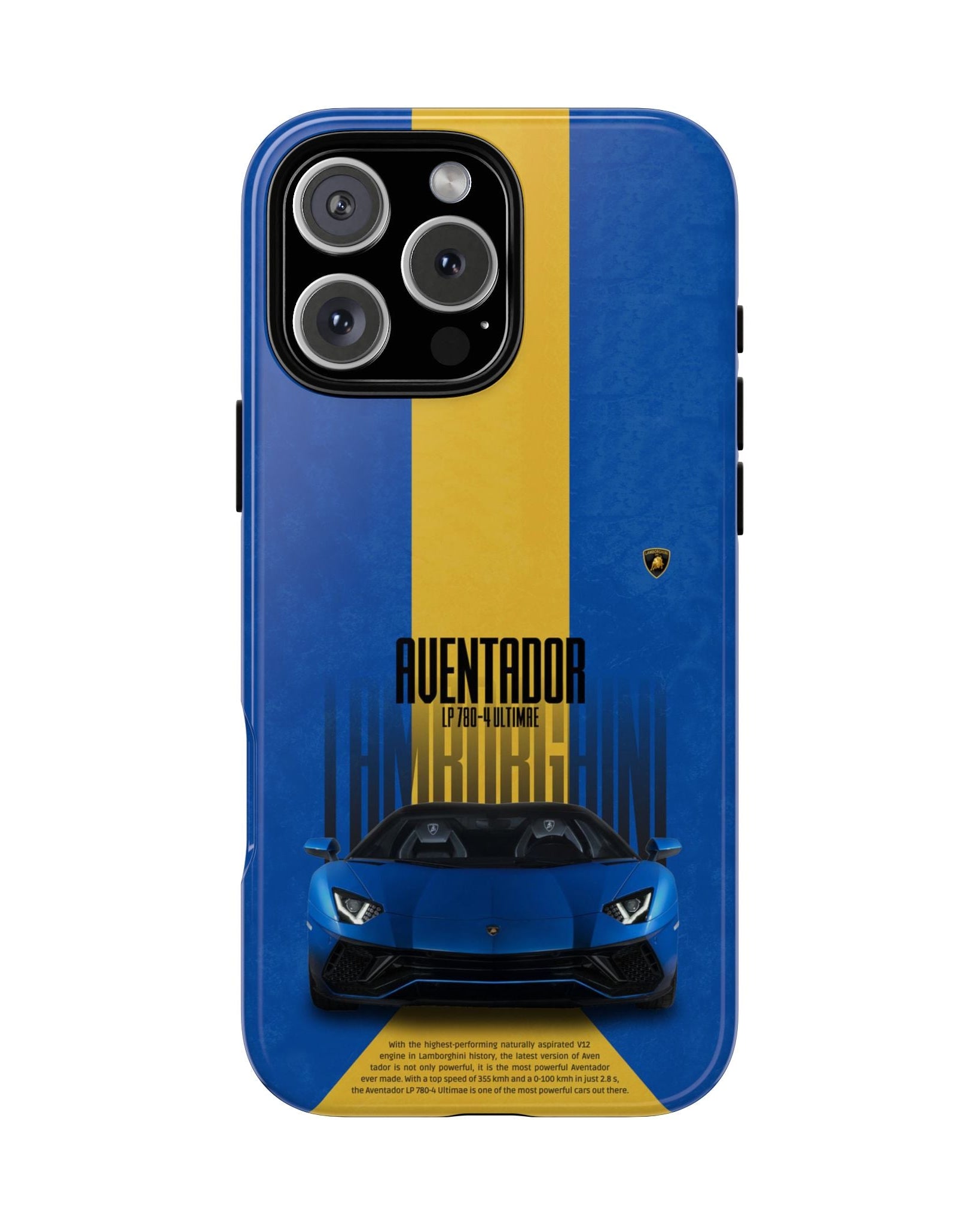 Printed Soul - Lamborghini Aventador Legacy Double Layer Mobile Cover