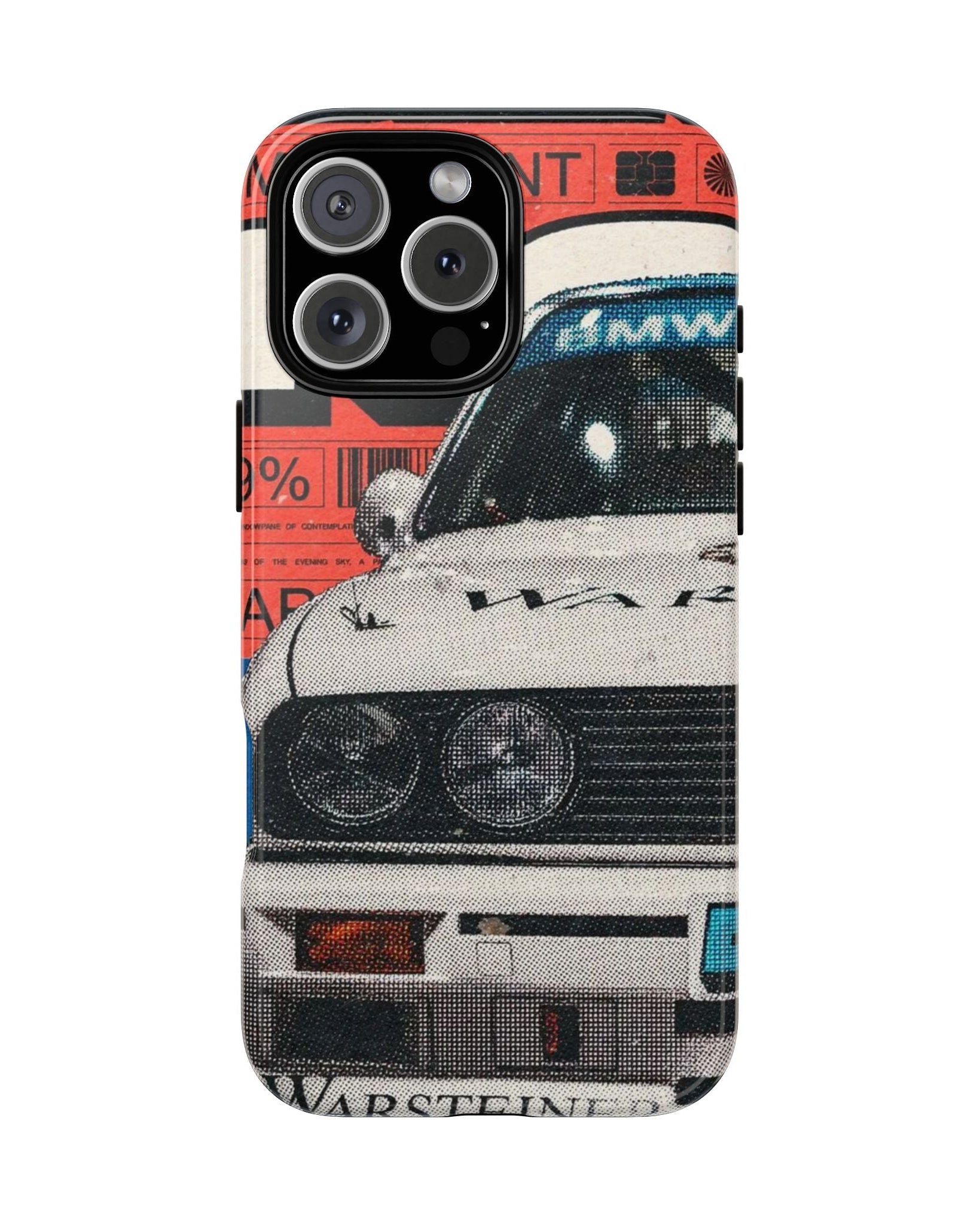 Printed Soul - BMW E30 Retro Racing Legend Double Layer Mobile Cover