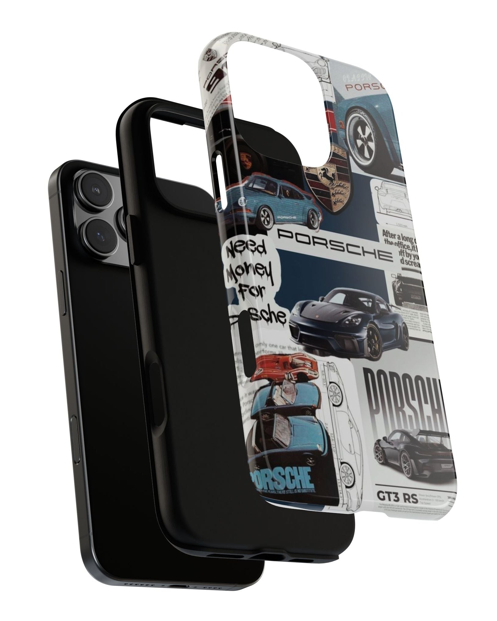 Printed Soul - Porsche GT3 RS Performance Edition Double Layer Mobile Cover