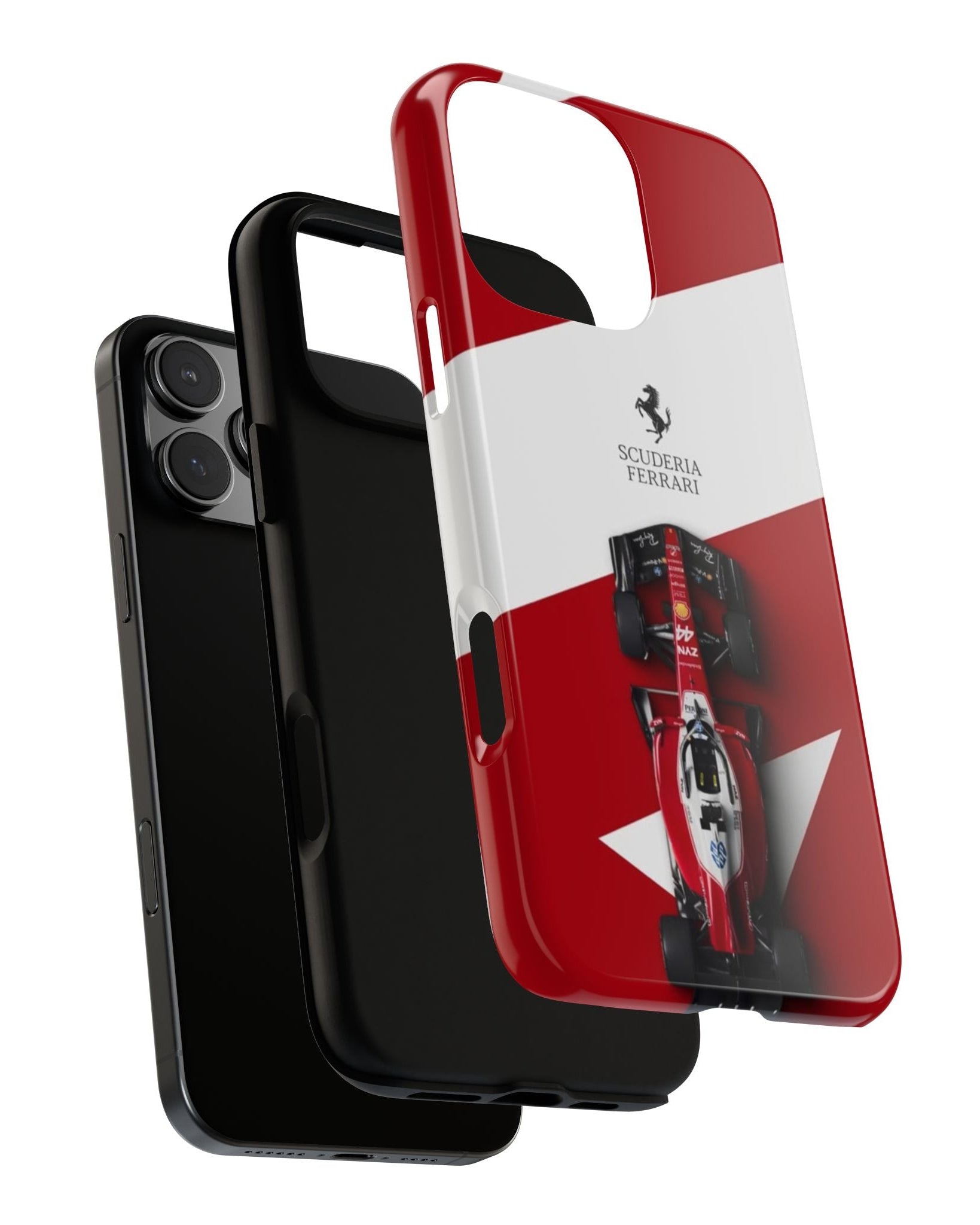 Printed Soul - Ferrari F1 Racing Spirit Double Layer Mobile Cover