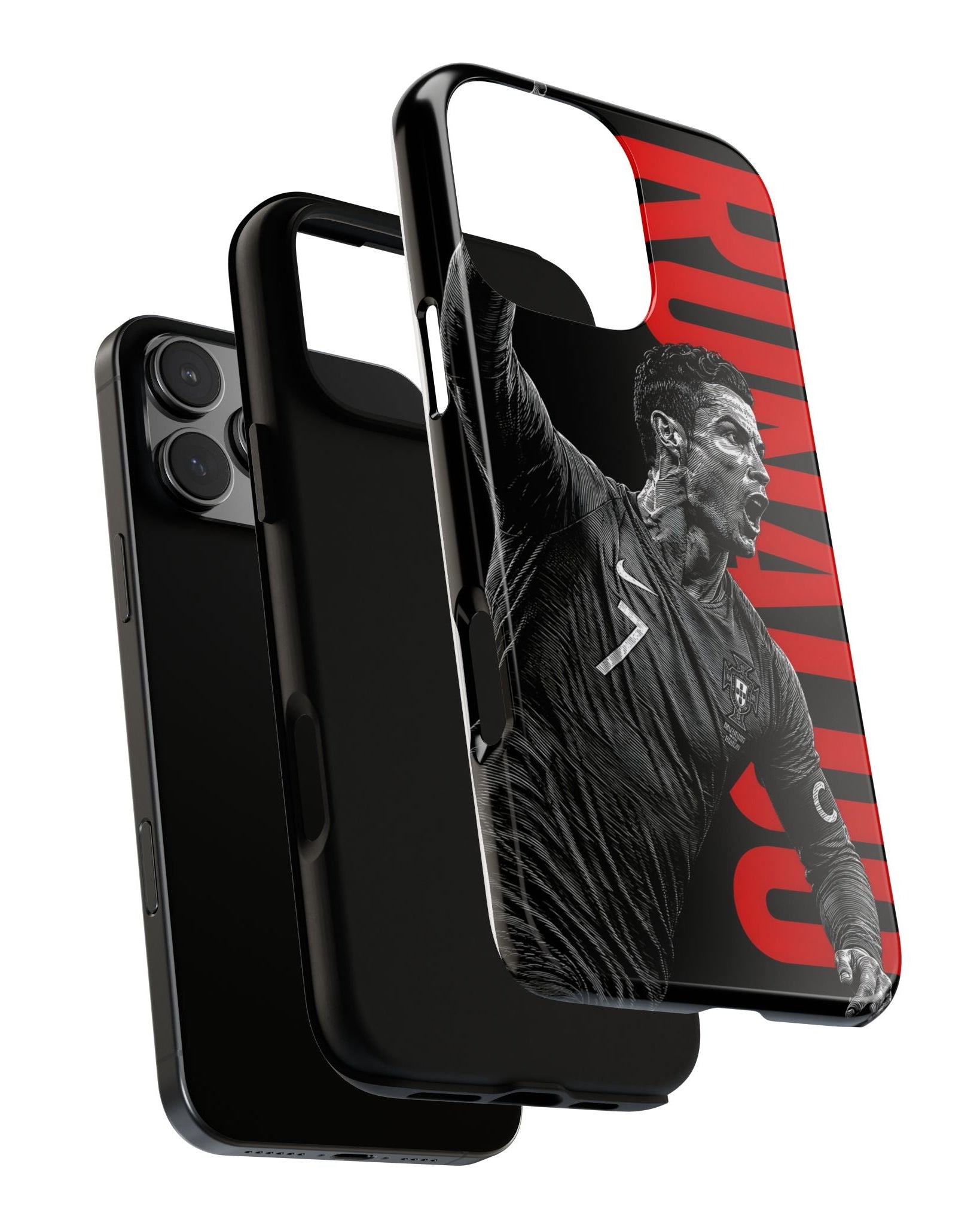 Printed Soul - Cristiano Ronaldo Iconic Celebration Double Layer Mobile Cover