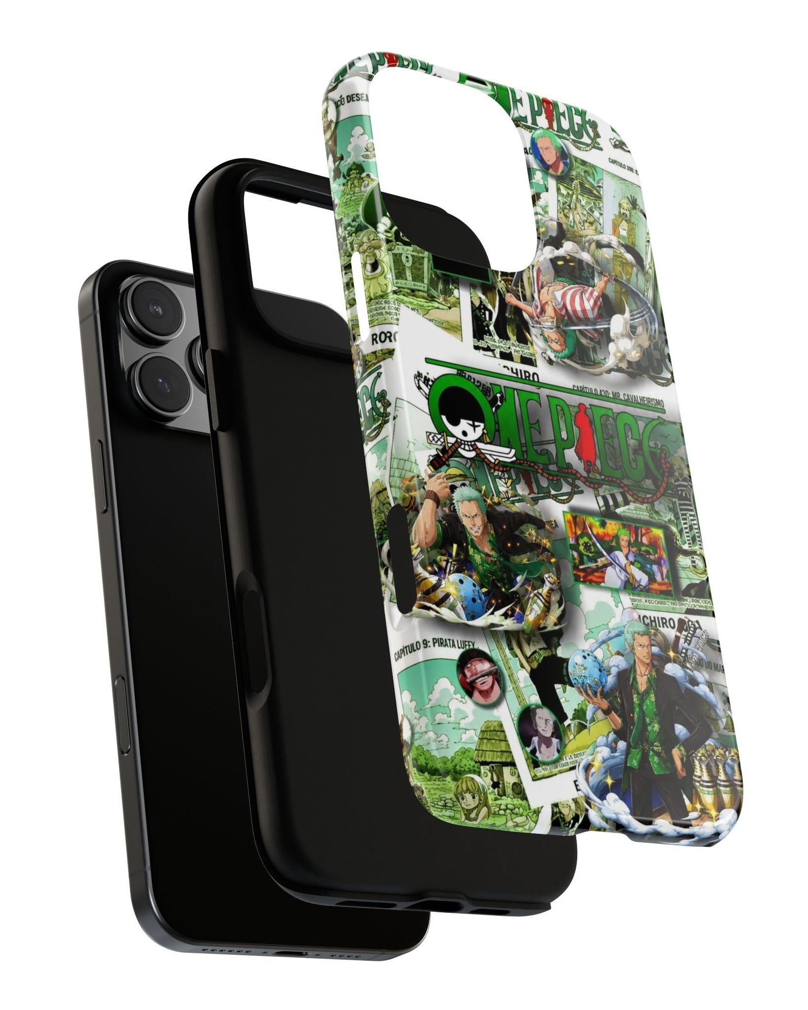 Printed Soul - Zoro One Piece Warrior Double Layer Mobile Cover